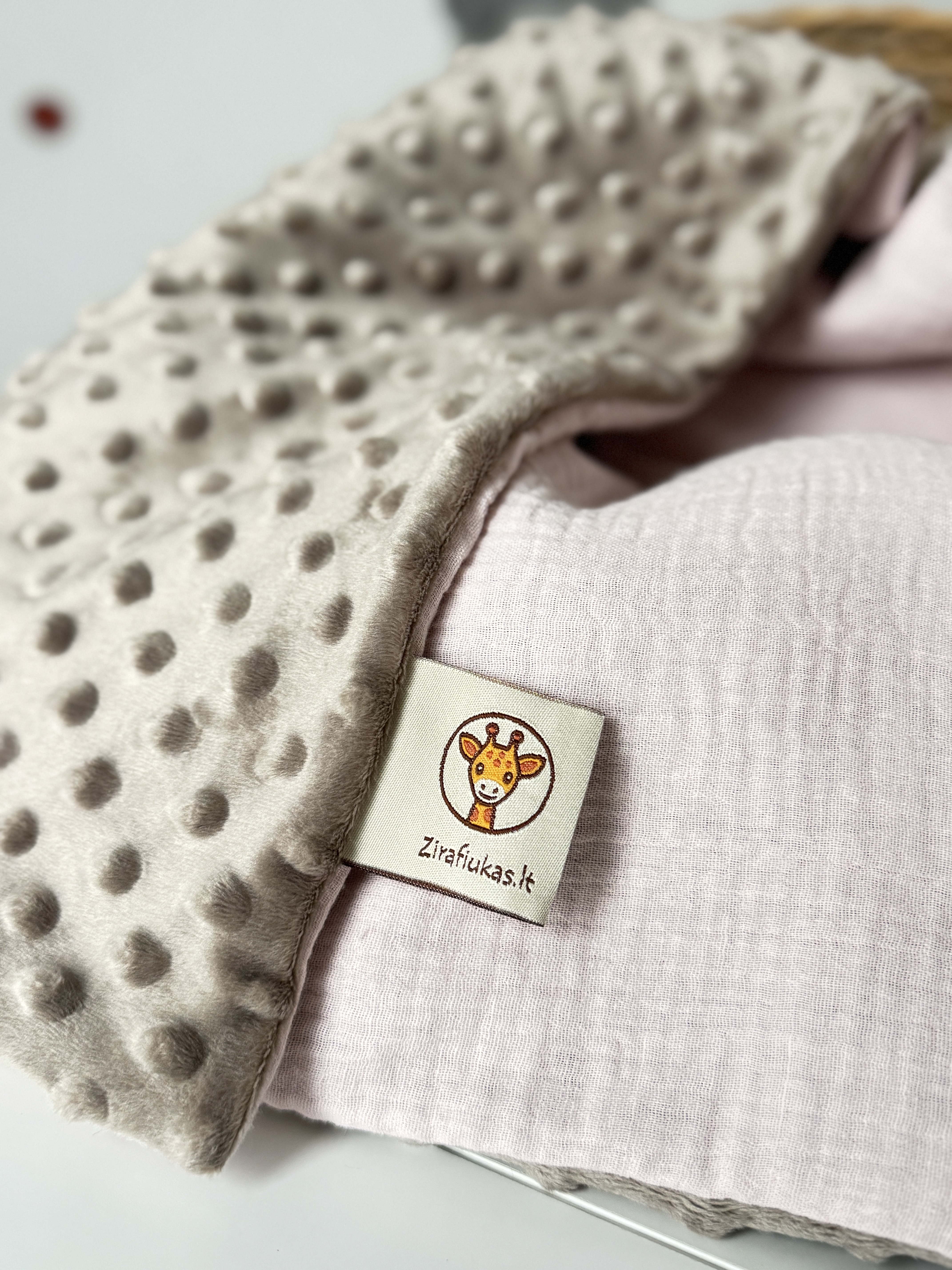 Pledukas kūdikiui | Švelnus Persikas