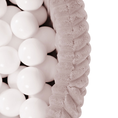 Plush Nest kamuoliukų baseinas  90×30 cm,  pūsta Lamell + 200 kamuoliukų