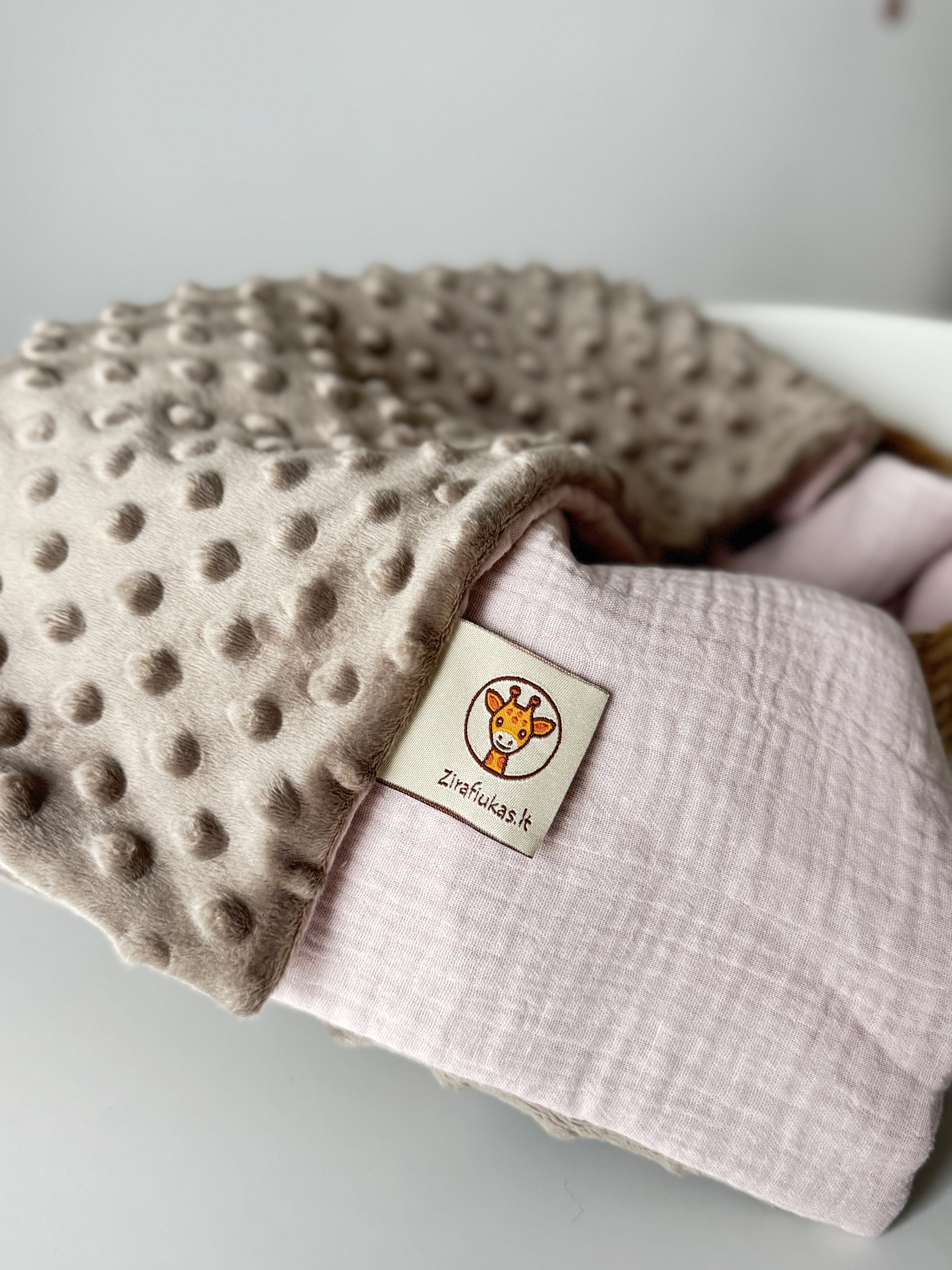 Pledukas kūdikiui | Švelnus Persikas