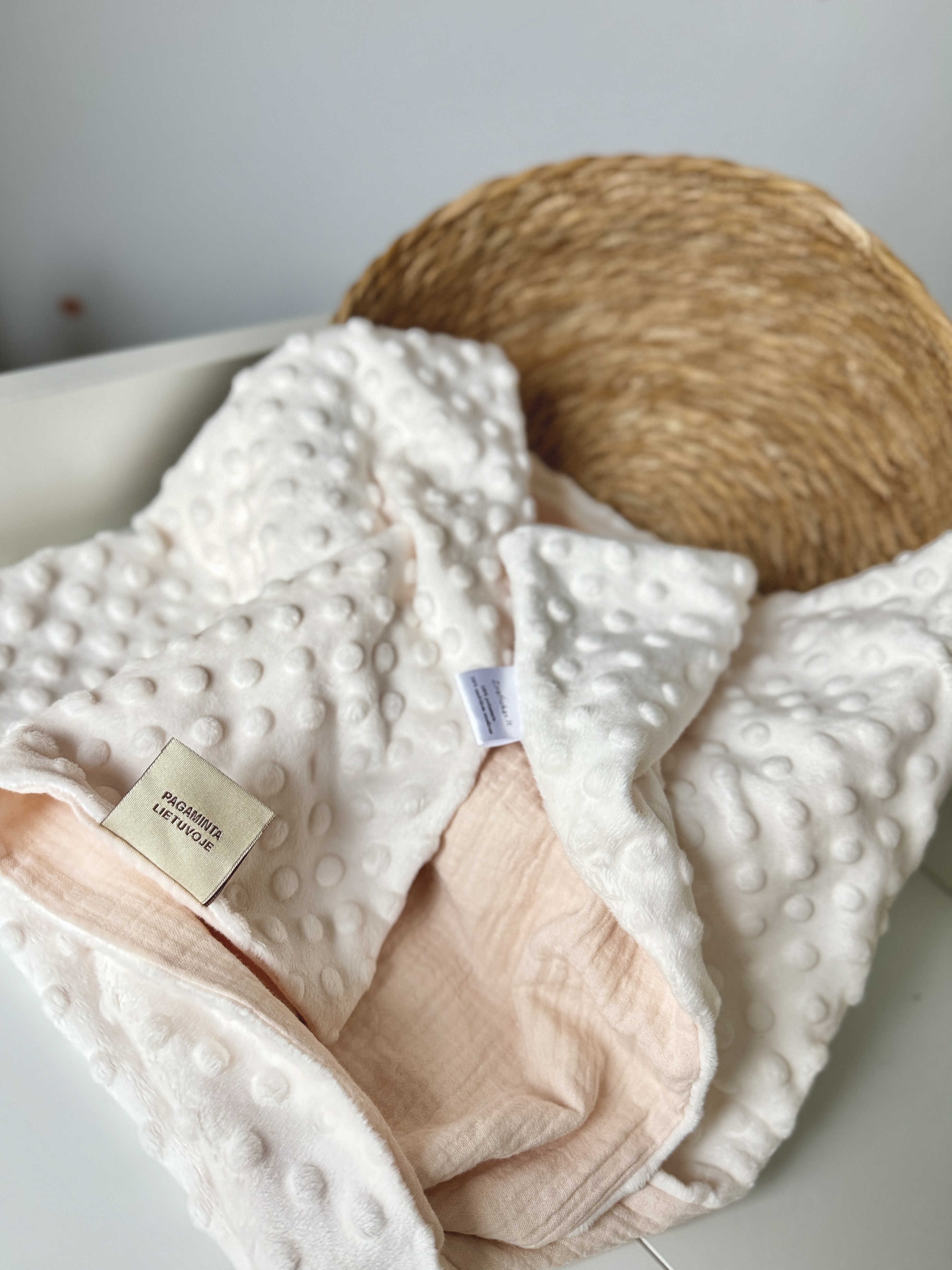 Pledukas kūdikiui | Baltas Persikas