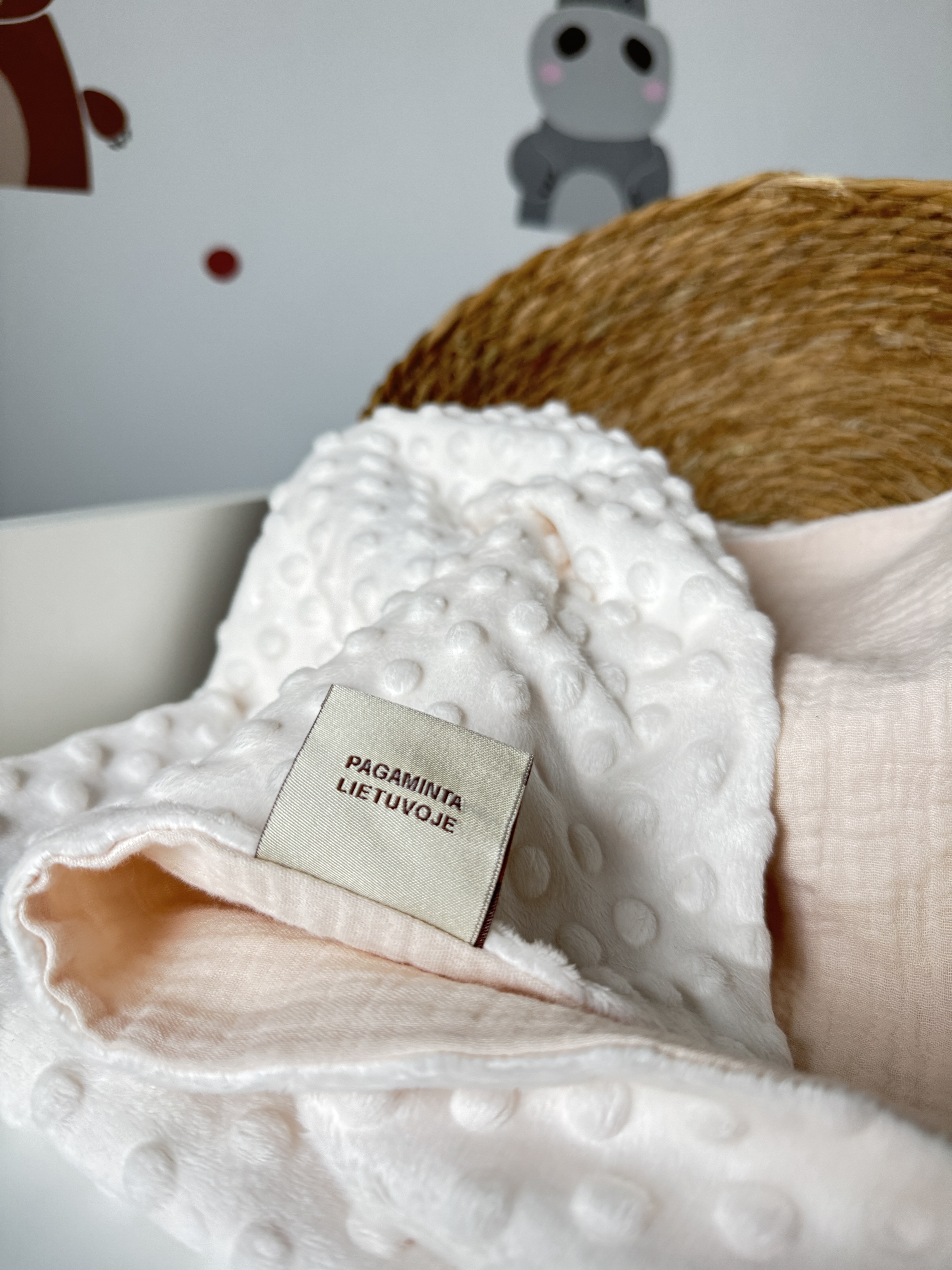 Pledukas kūdikiui | Baltas Persikas