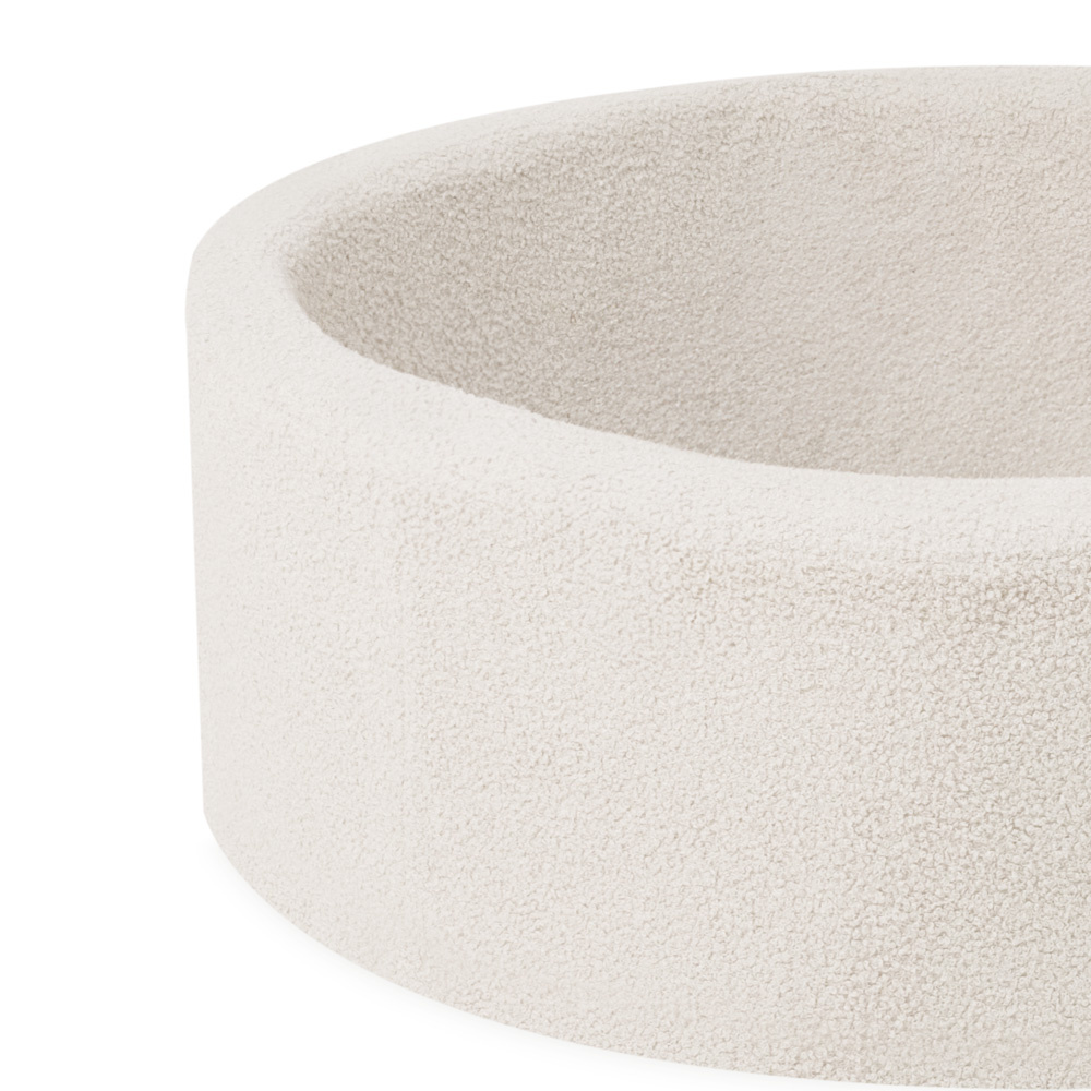 Plush Nest kamuoliukų baseinas  90×30 cm,  Lamb ėriukas, + 200 kamuoliukų