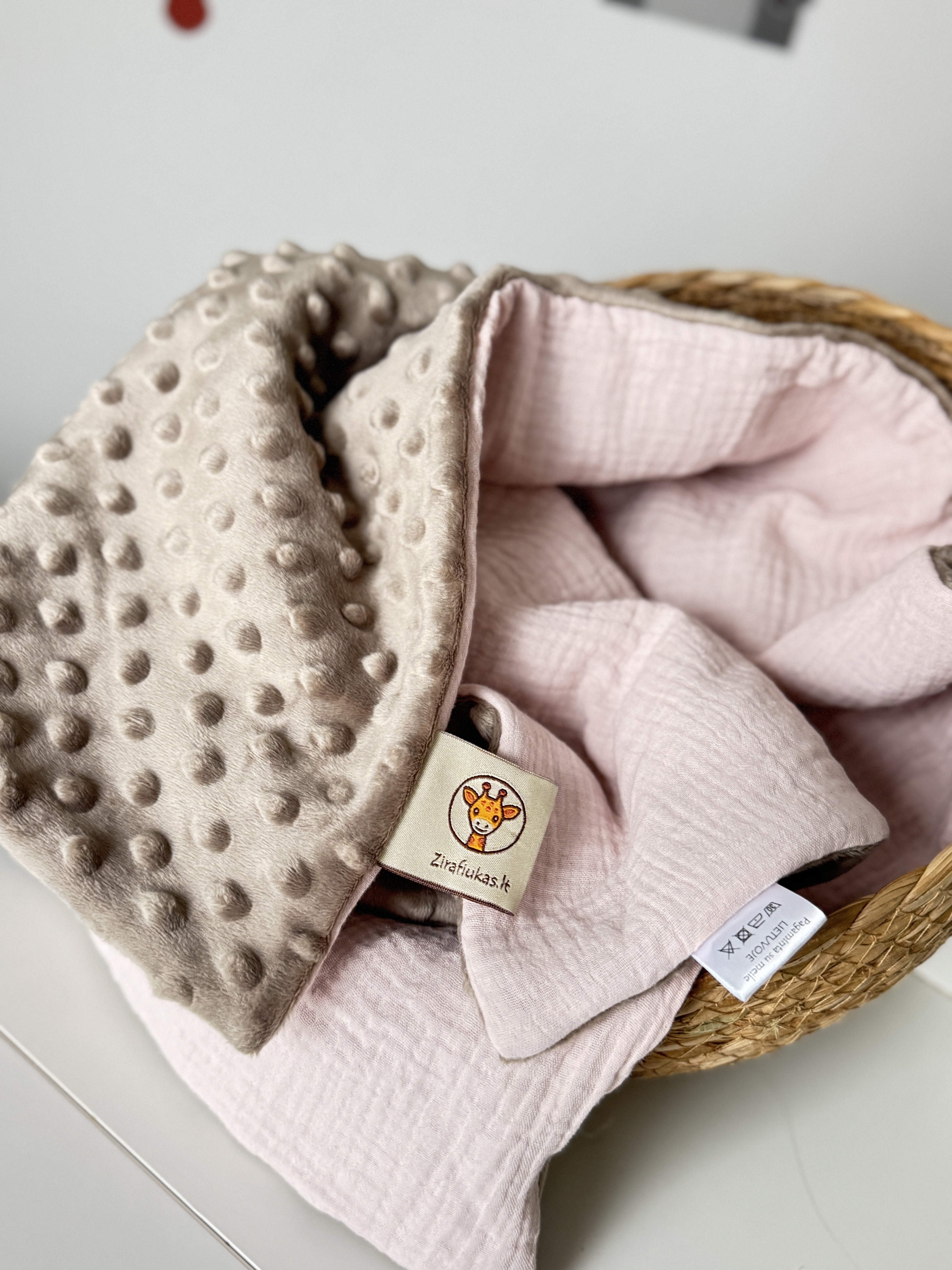 Pledukas kūdikiui | Švelnus Persikas