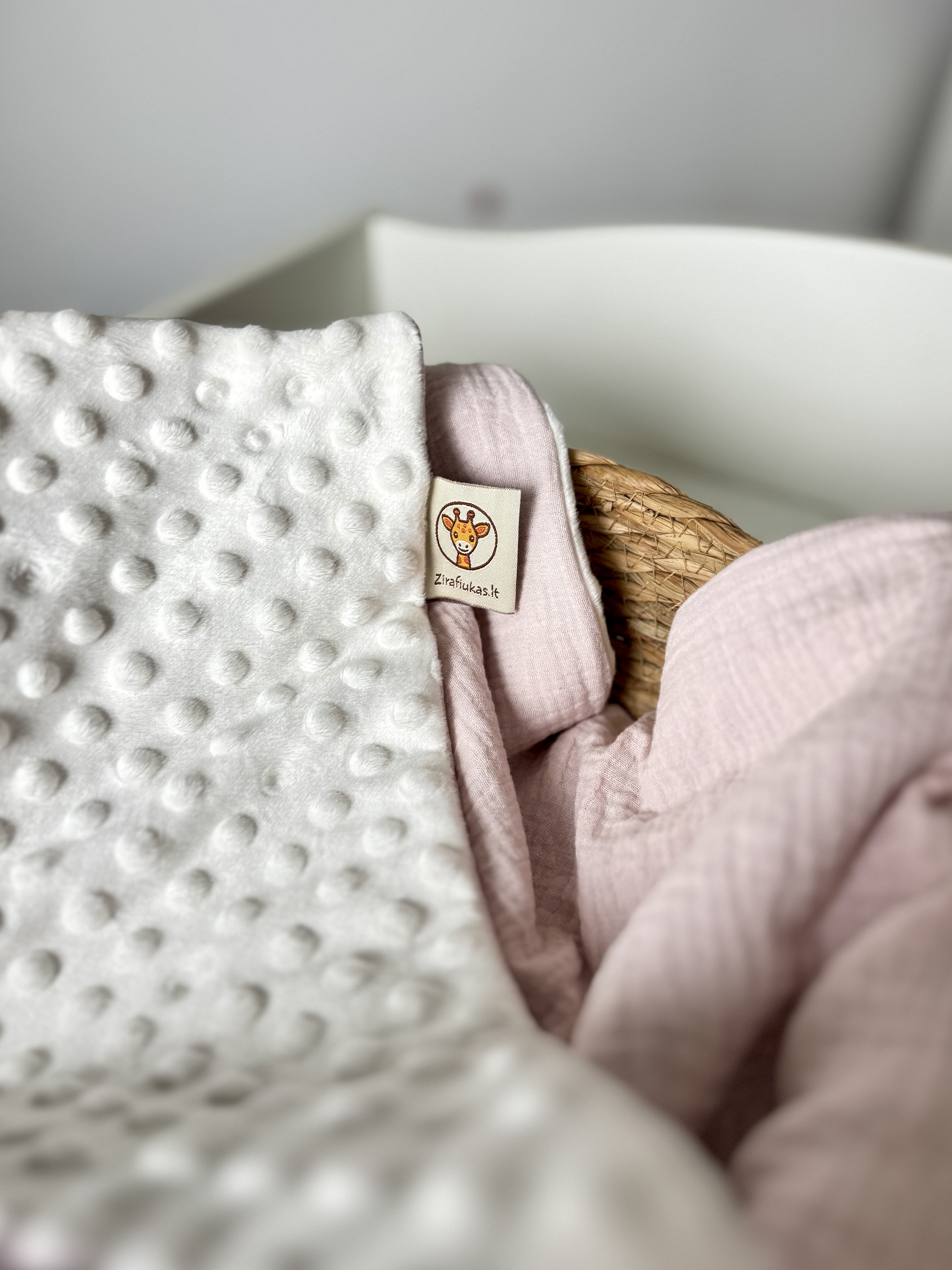 Pledukas kūdikiui | Baltas Persikas