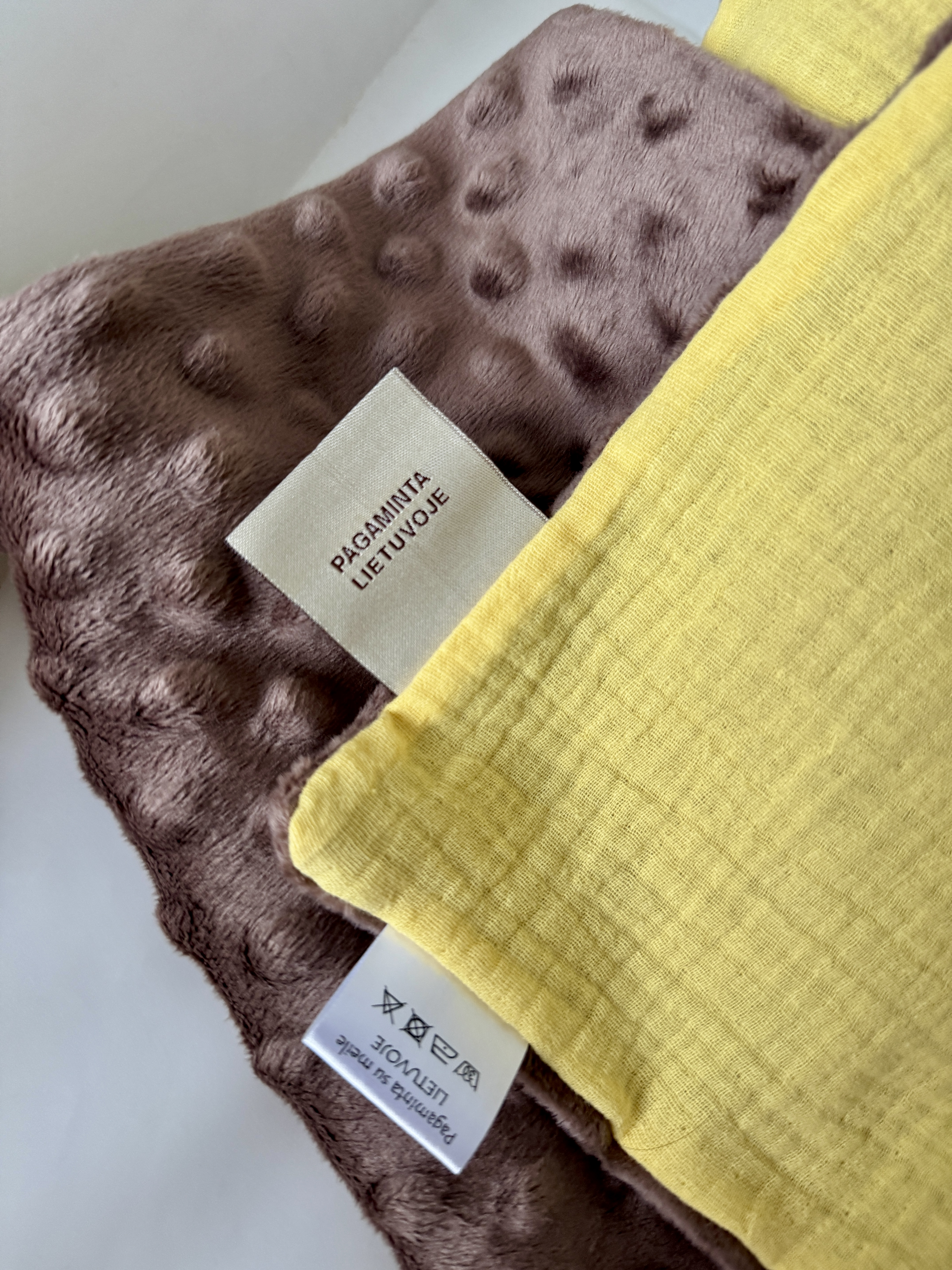 Pledukas kūdikiui  | Šokoladinis Žirafiukas