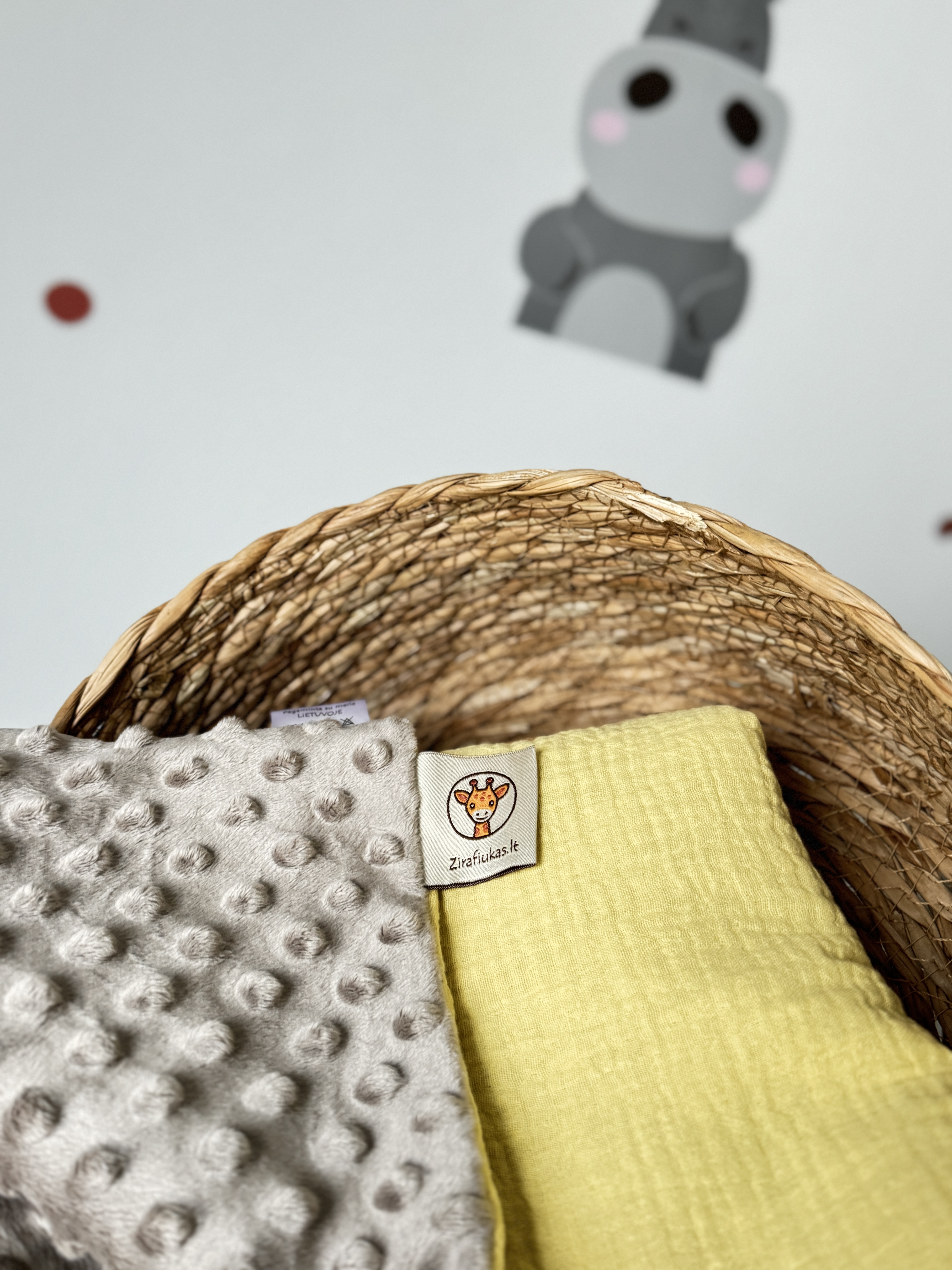 Pledukas kūdikiui | Rudas Melionas