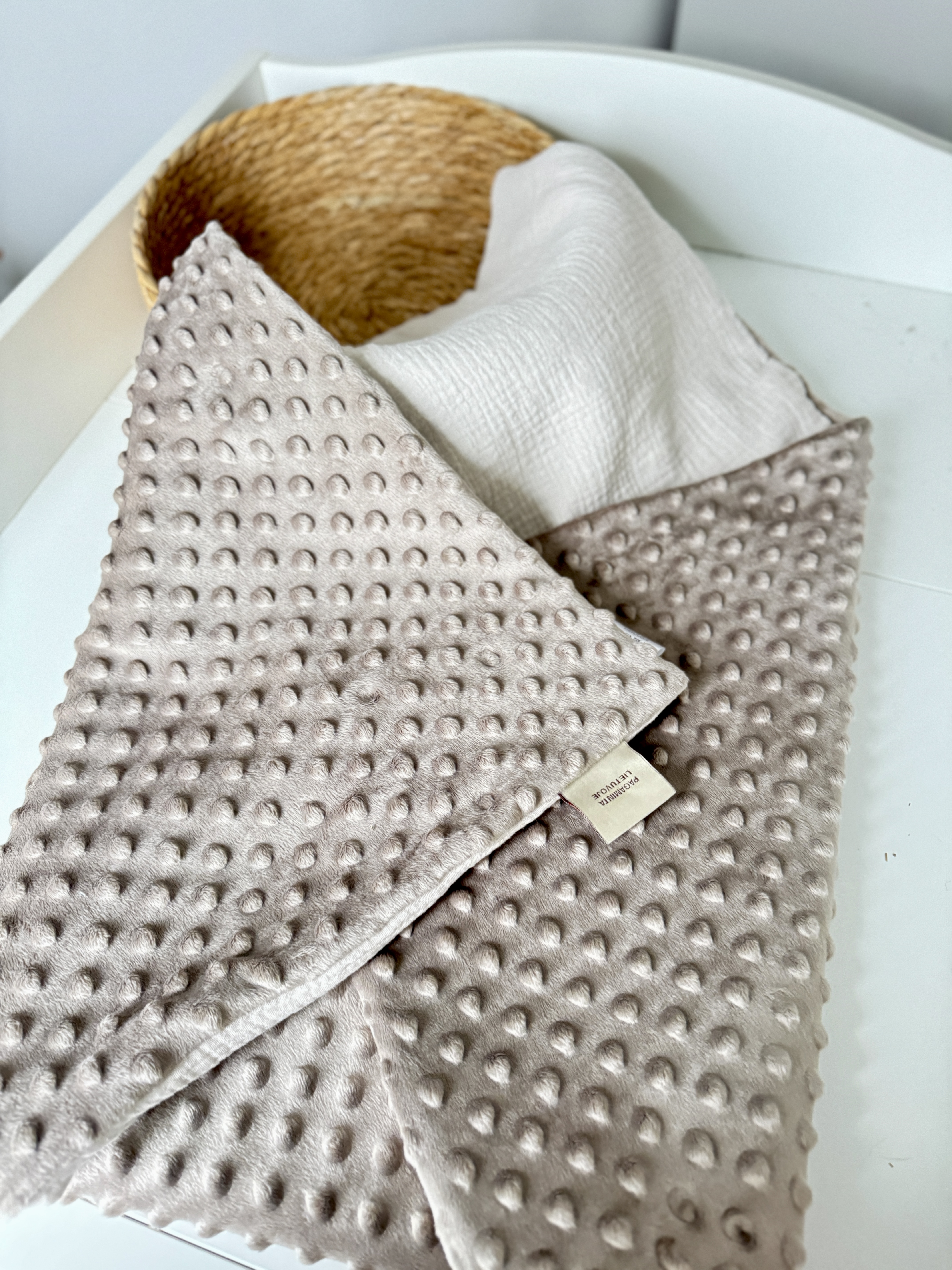 Pledukas kūdikiui  | Šilta Vanilė