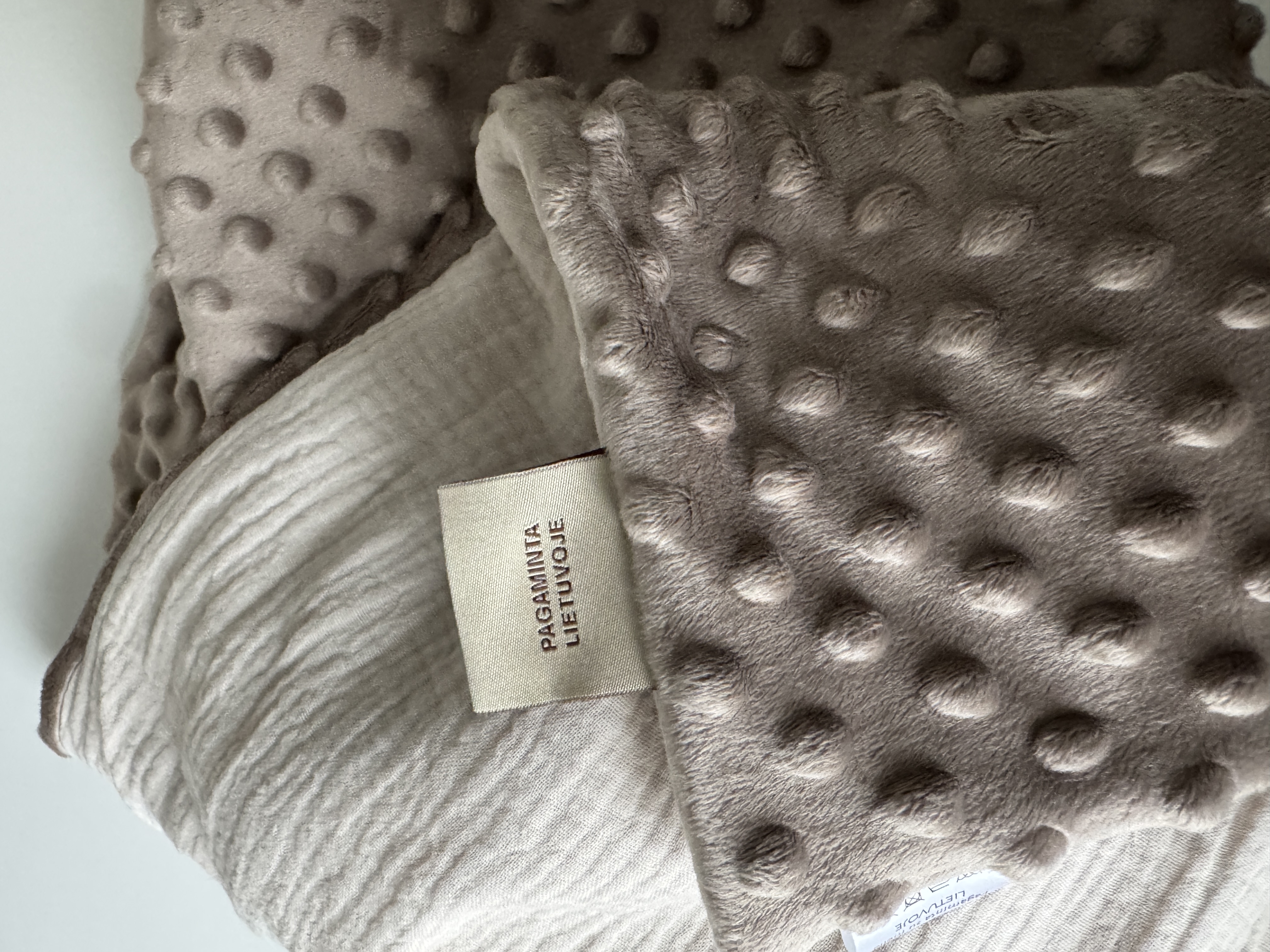 Pledukas kūdikiui  | Šilta Vanilė