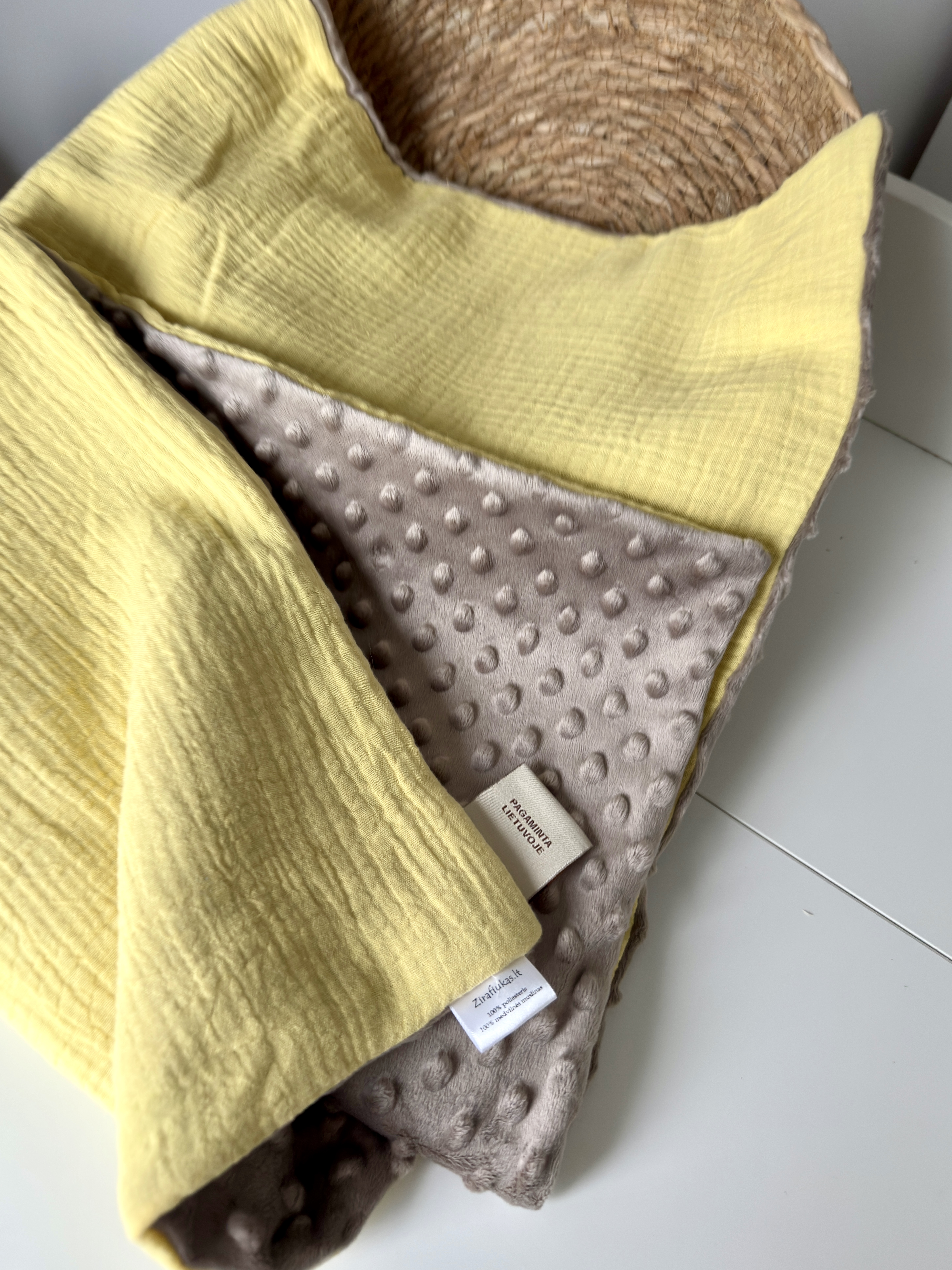 Pledukas kūdikiui | Rudas Melionas