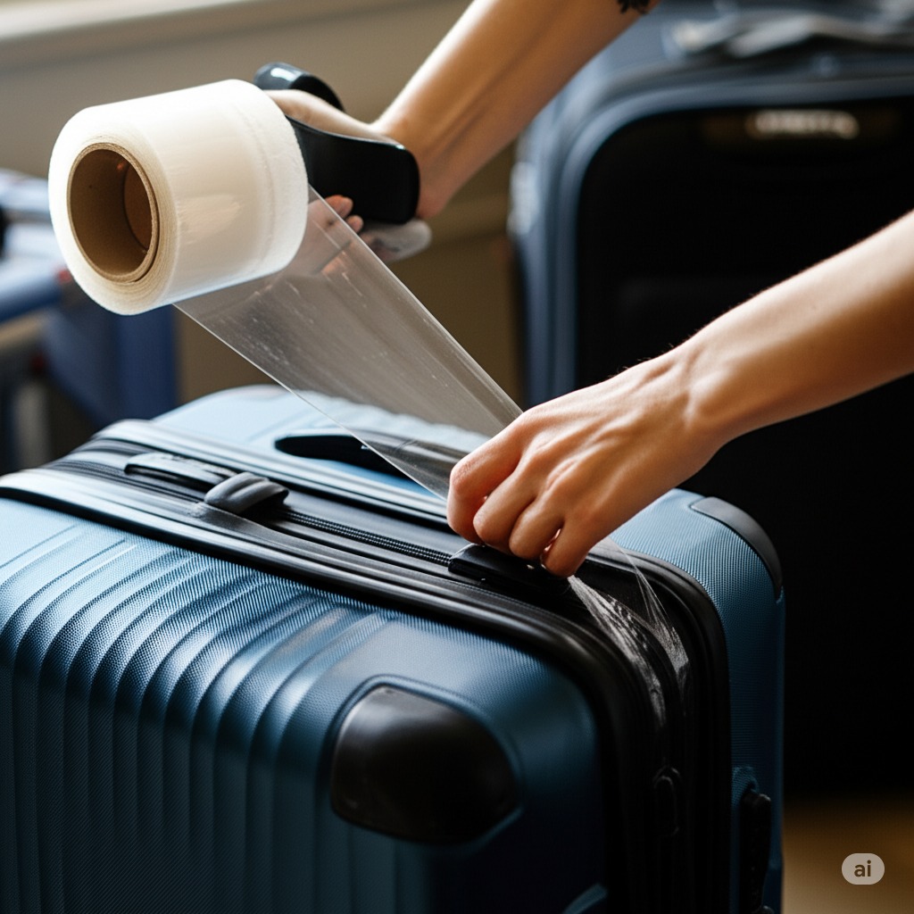 Stretch Film / Vinipel plástico 15 Cms x 450 Mts