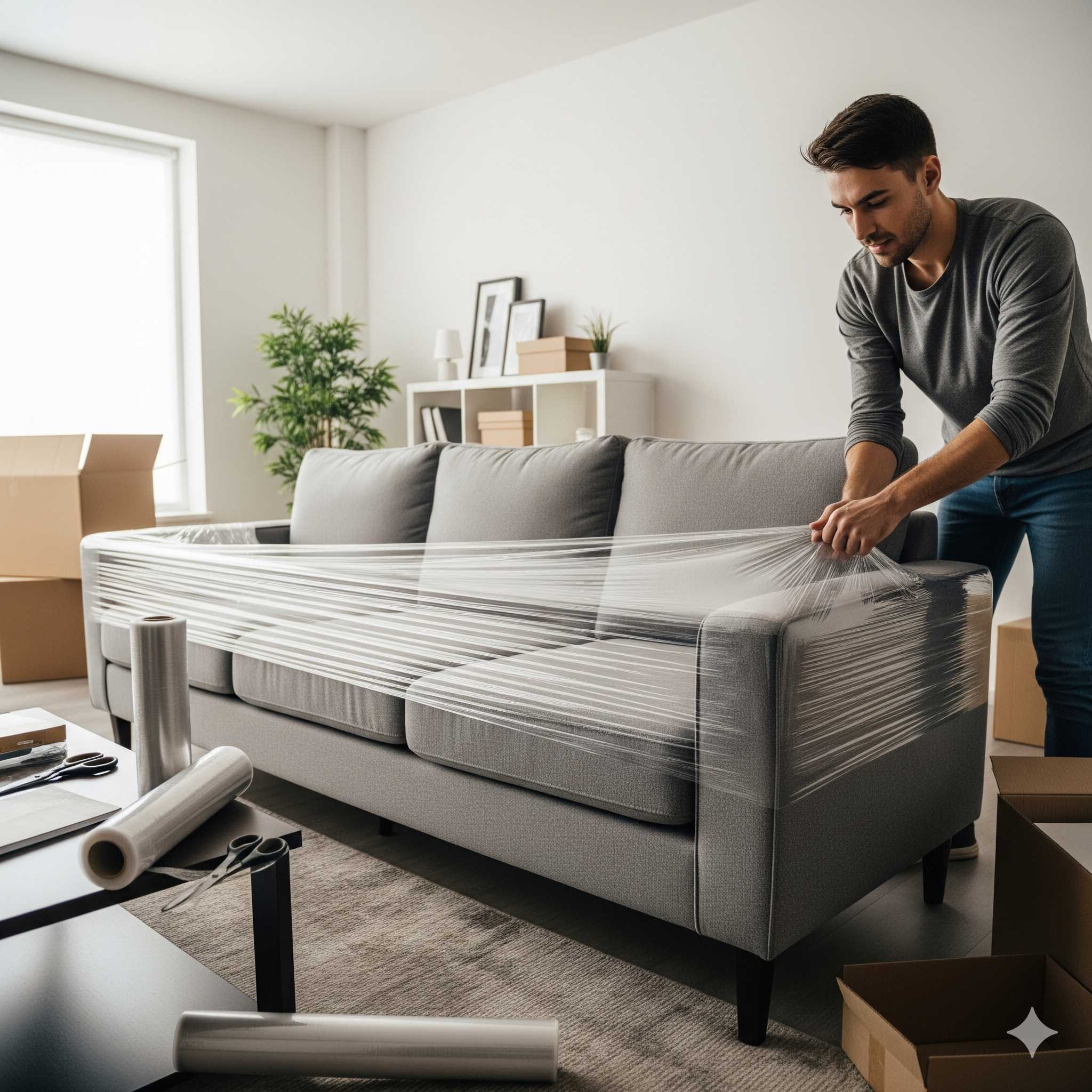 Stretch Film / Vinipel plástico 45 Cms x 450 Mts