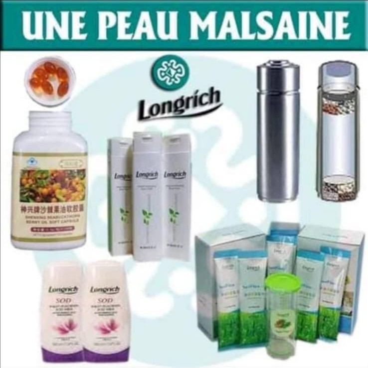 Conjunto de cuidados Longrich