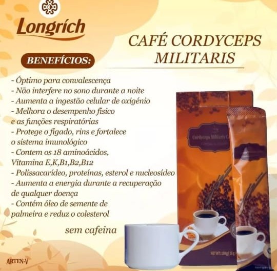 Café Cordyceps Militaris Longrich