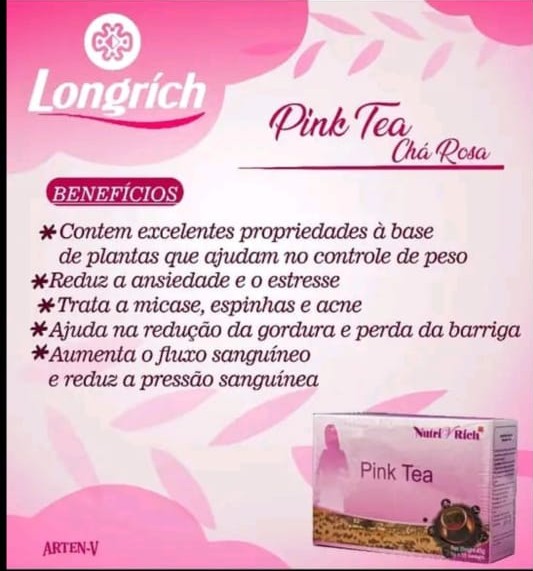 Chá Rosa Longrich
