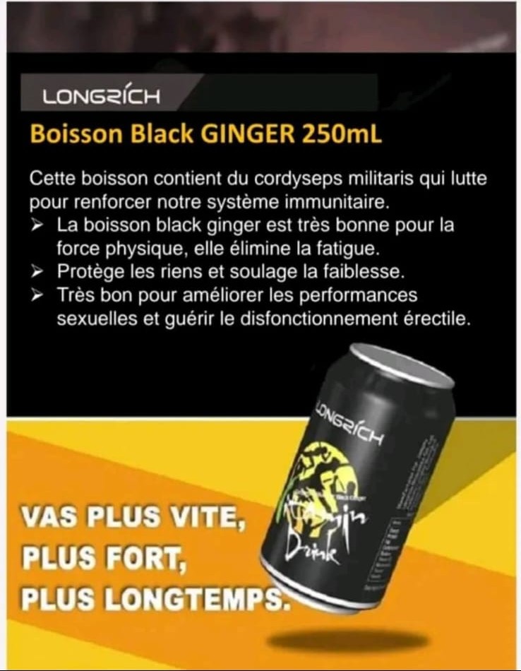 Boisson Black Ginger 250mL