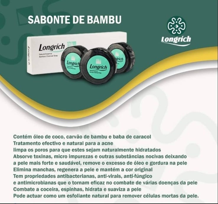 Sabonete de Bambu Longrich