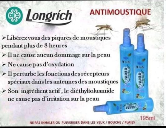 Spray Antimosquito Longrich