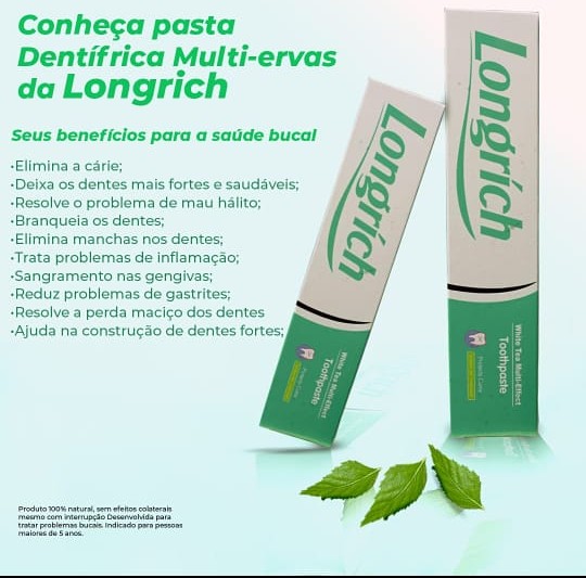 Pasta Dentífrica Multi-ervas Longrich