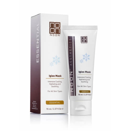 NOON Igloo Mask vėsinanti ir raminanti veido kaukė, 70 ml