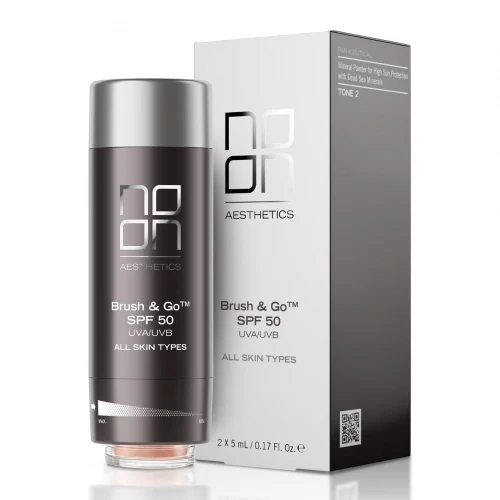 NOON Brush&Go™ SPF50 – All Skin Types, (TONE 1) 2x5ml