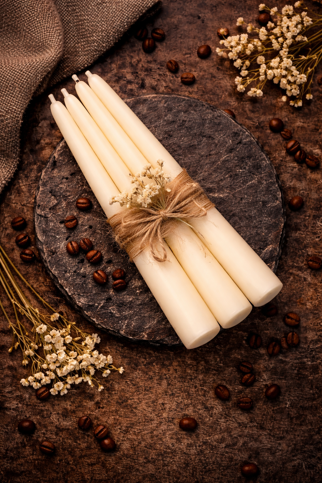 Elegant Taper Candles Set