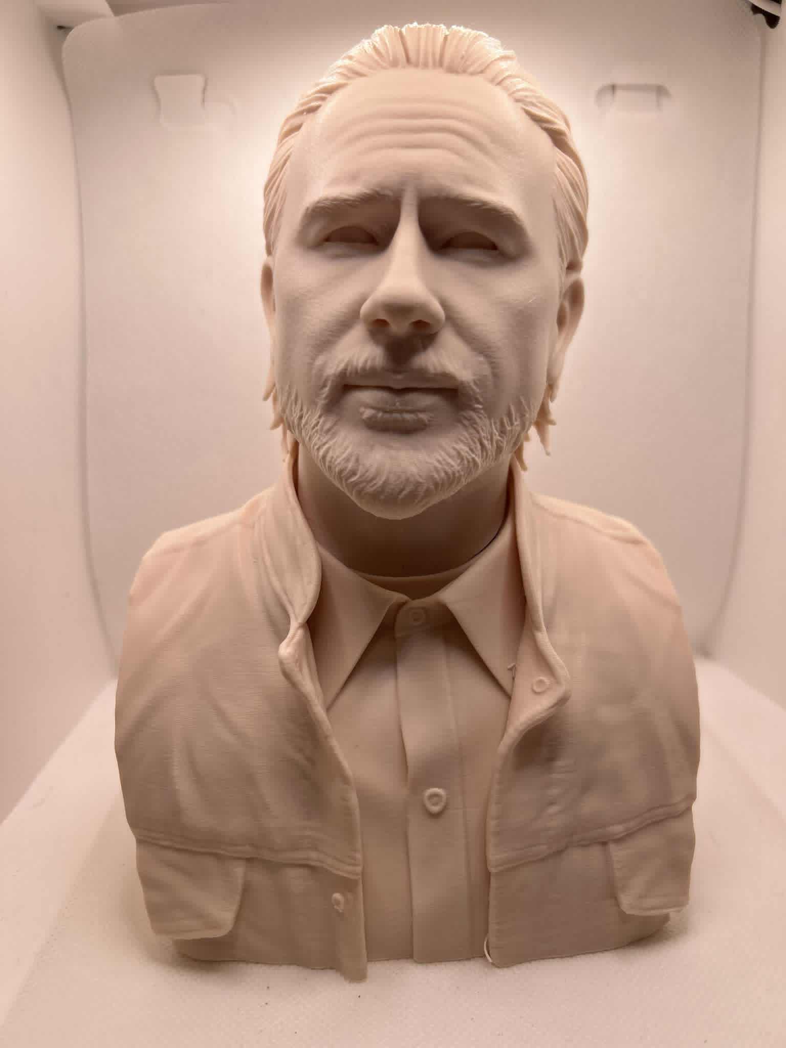 Handmade Ceramic Bust Statue