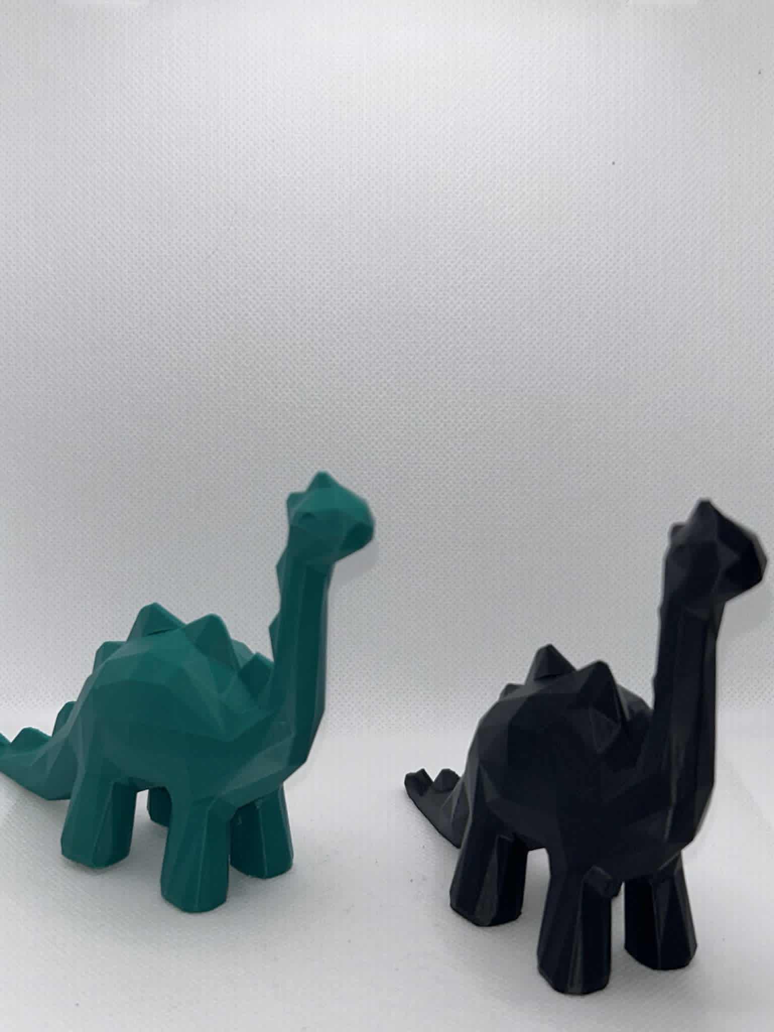 Geometric Dinosaur Figurines
