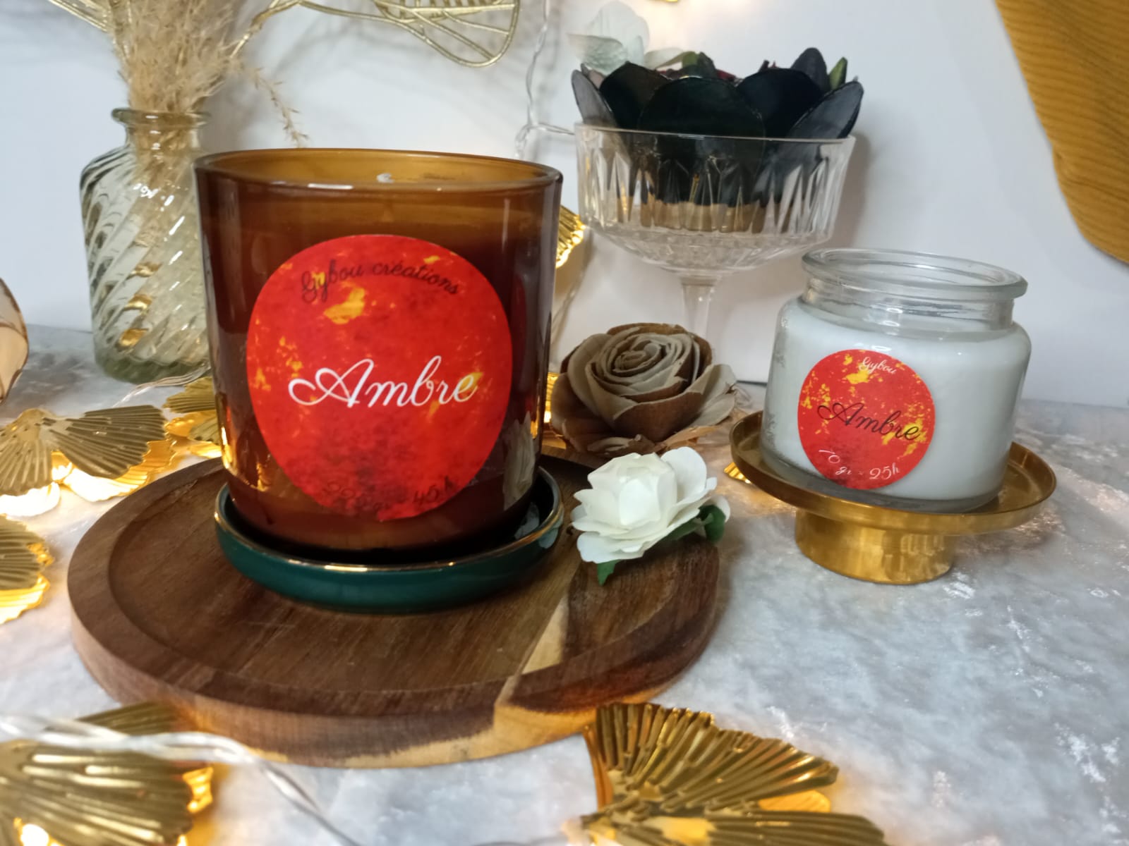 Bougie Ambre