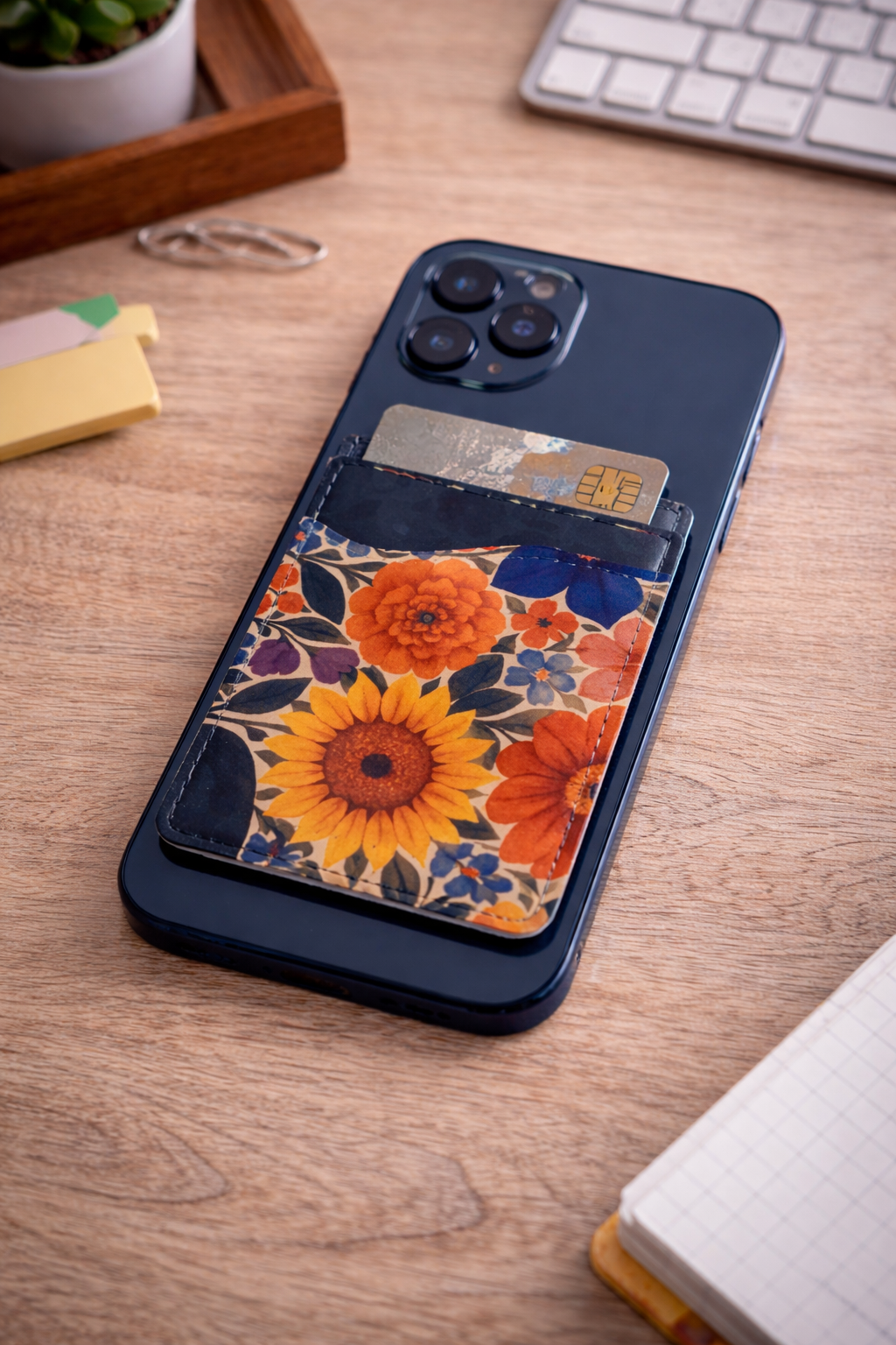 Floral Phone Wallet
