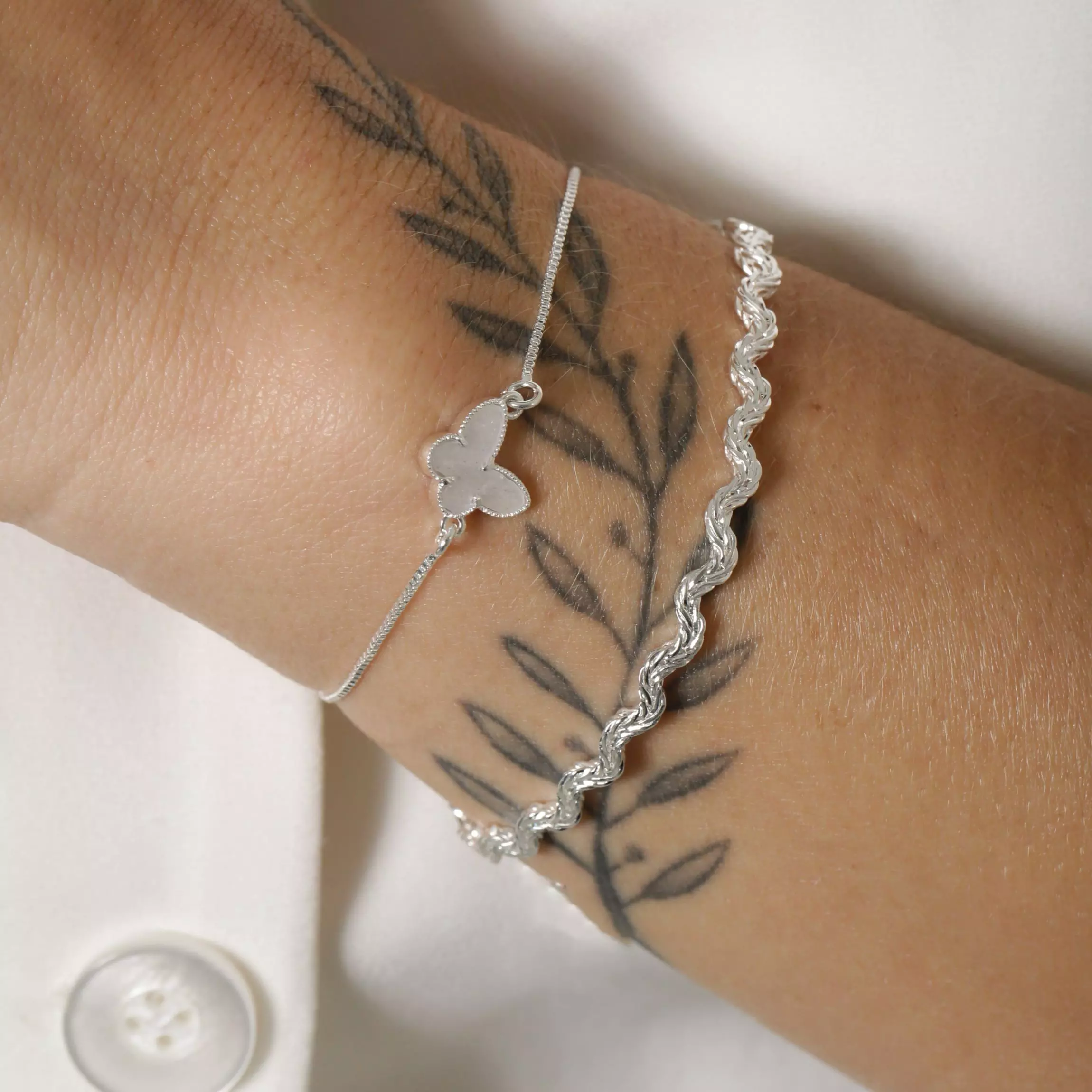 Pulseira Borboleta Madreperóla