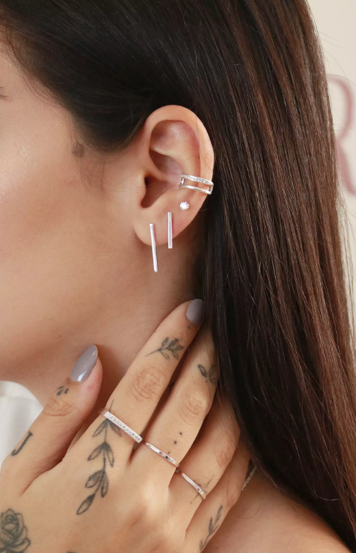 Dupla de Brincos Minimalistas