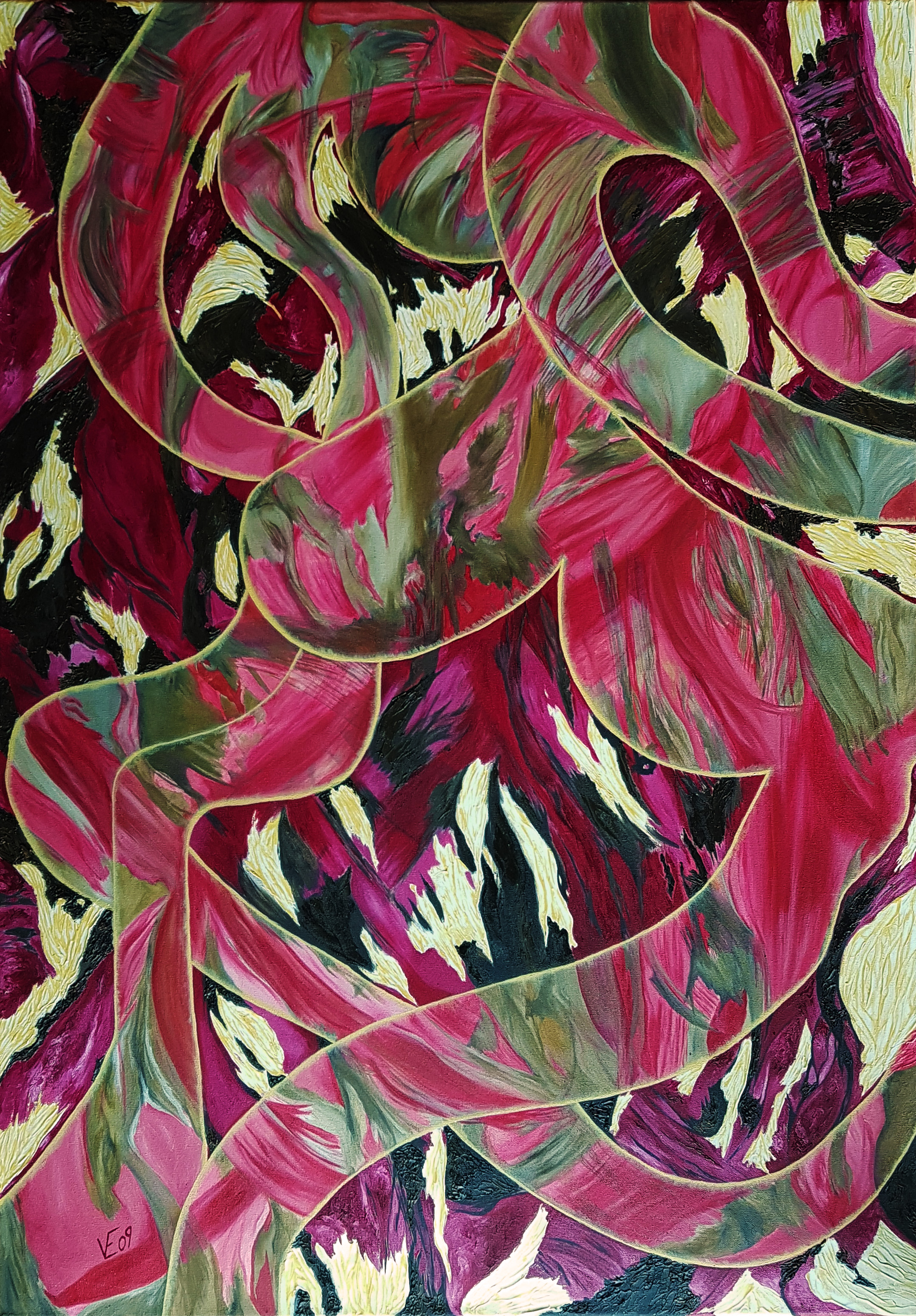 Eclosión. 70cm x 100cm