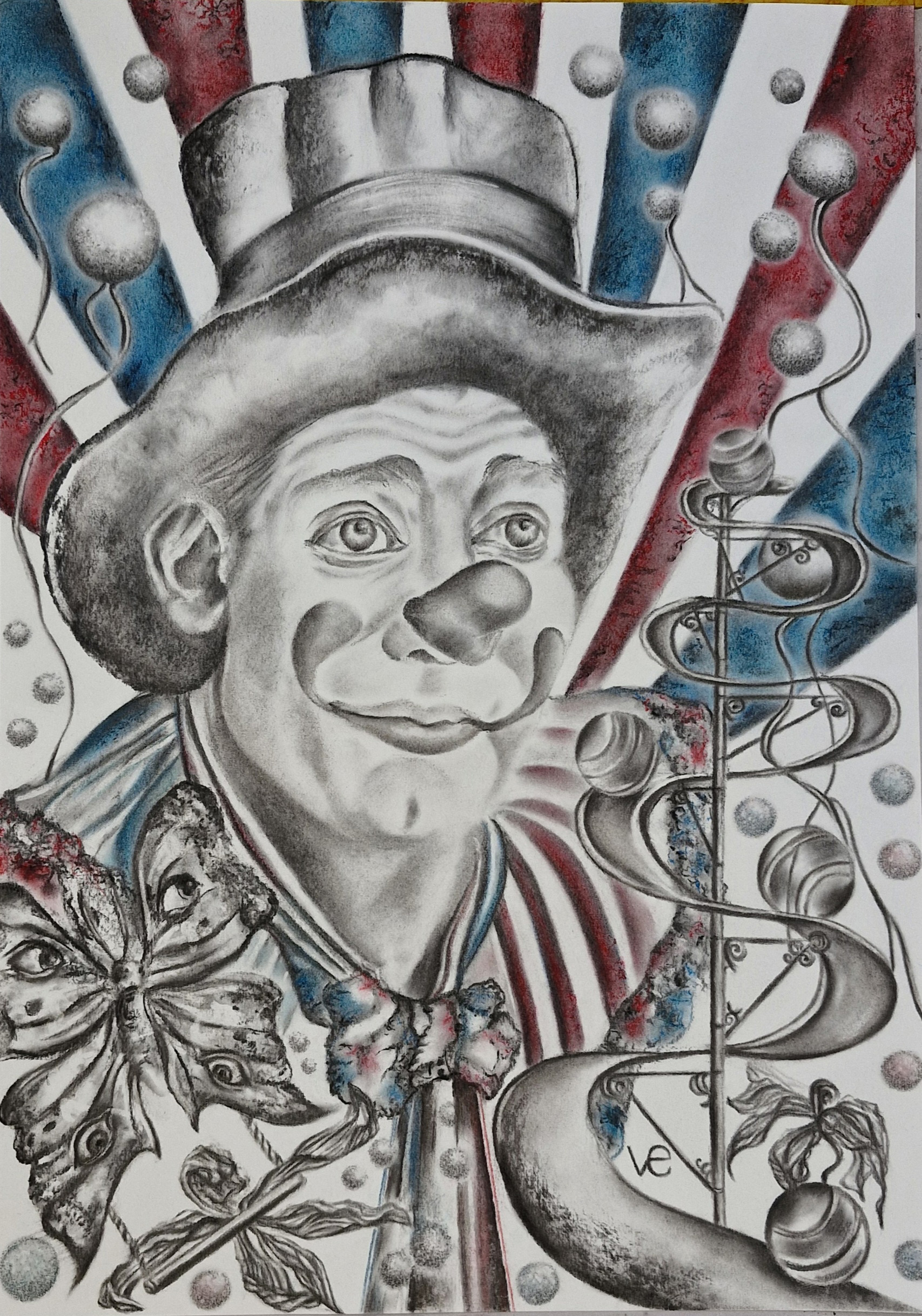 Alquimia de una sonrisa. 30cm x 42cm