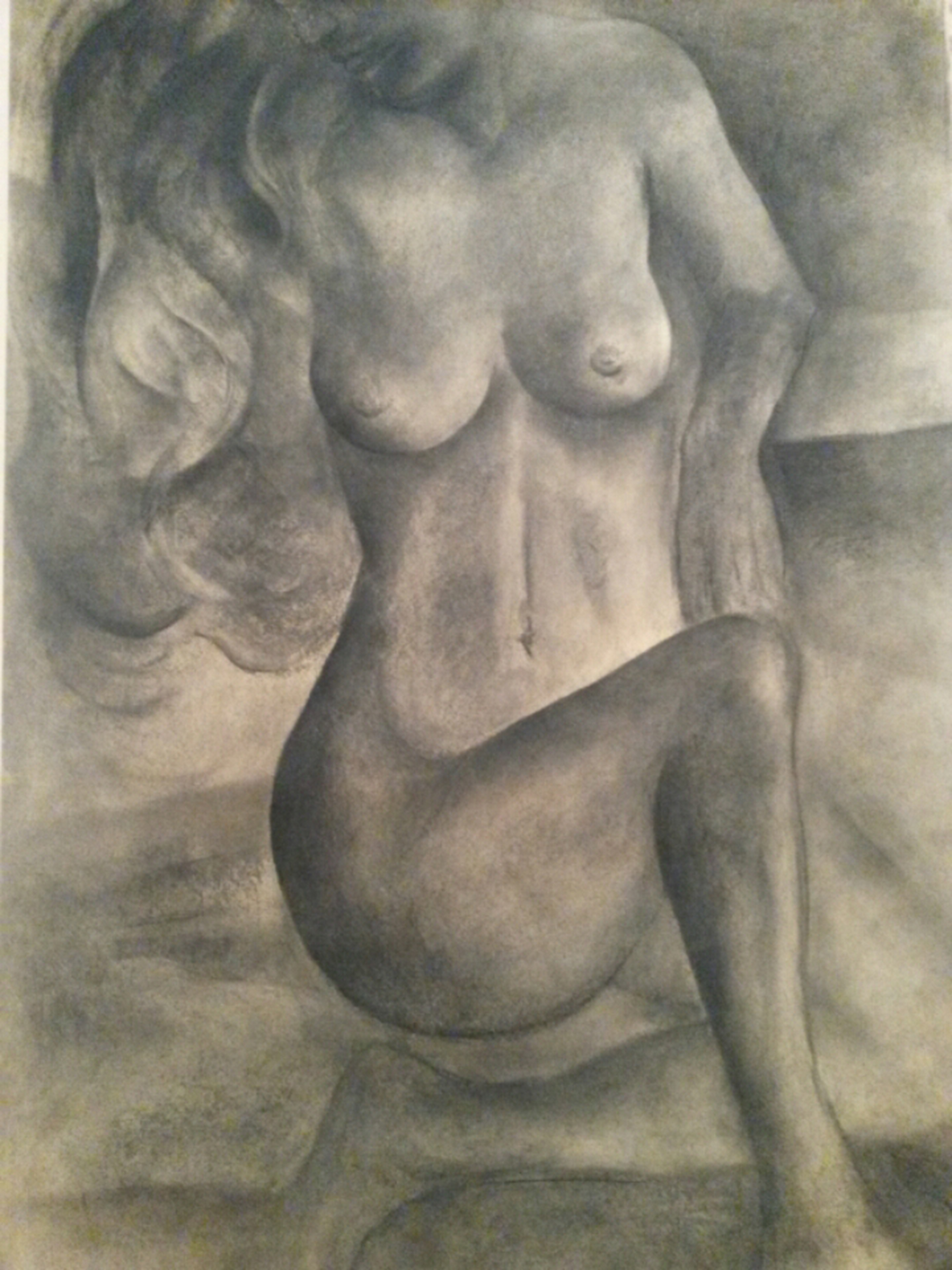 Sin prisa | carbonilla en papel