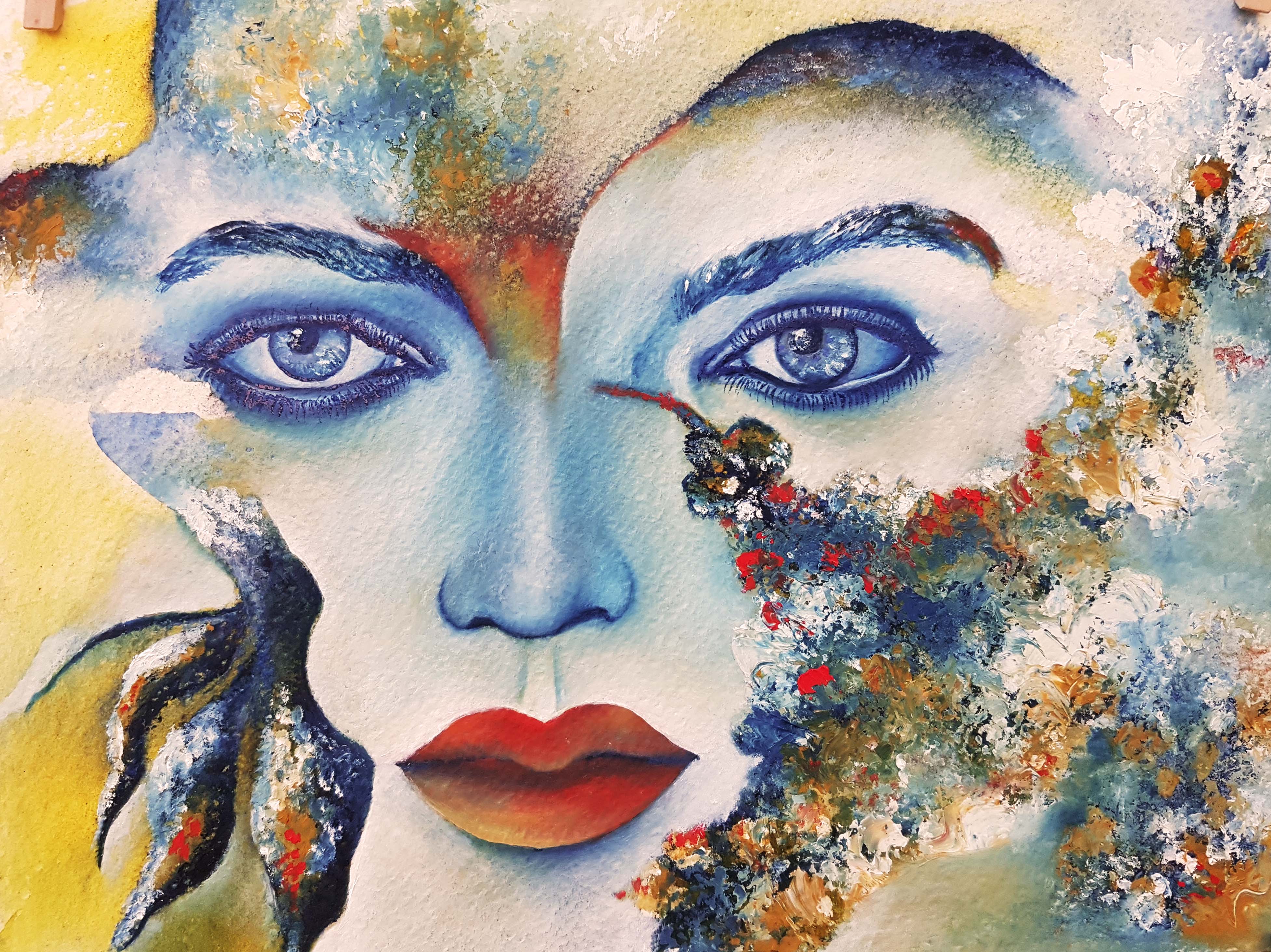 Soy lo que soy, pero no estoy. 23cm x 30cm