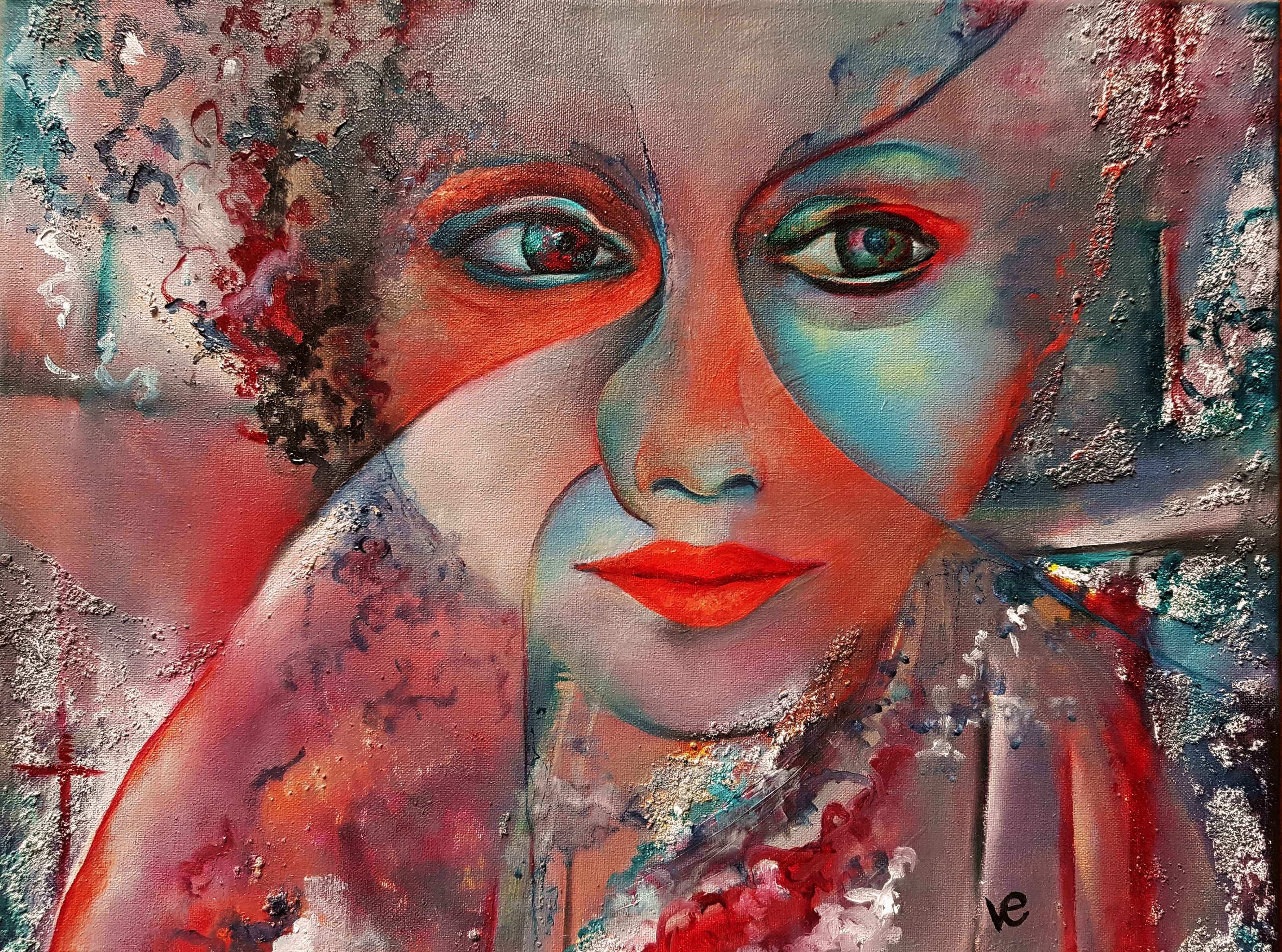 Megera | De las erinias | Serie Máscaras