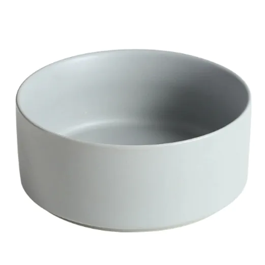 NUXIE® keraminis dubenėlis katėms ir šunims, juodas ir mėlynas, 400 ml