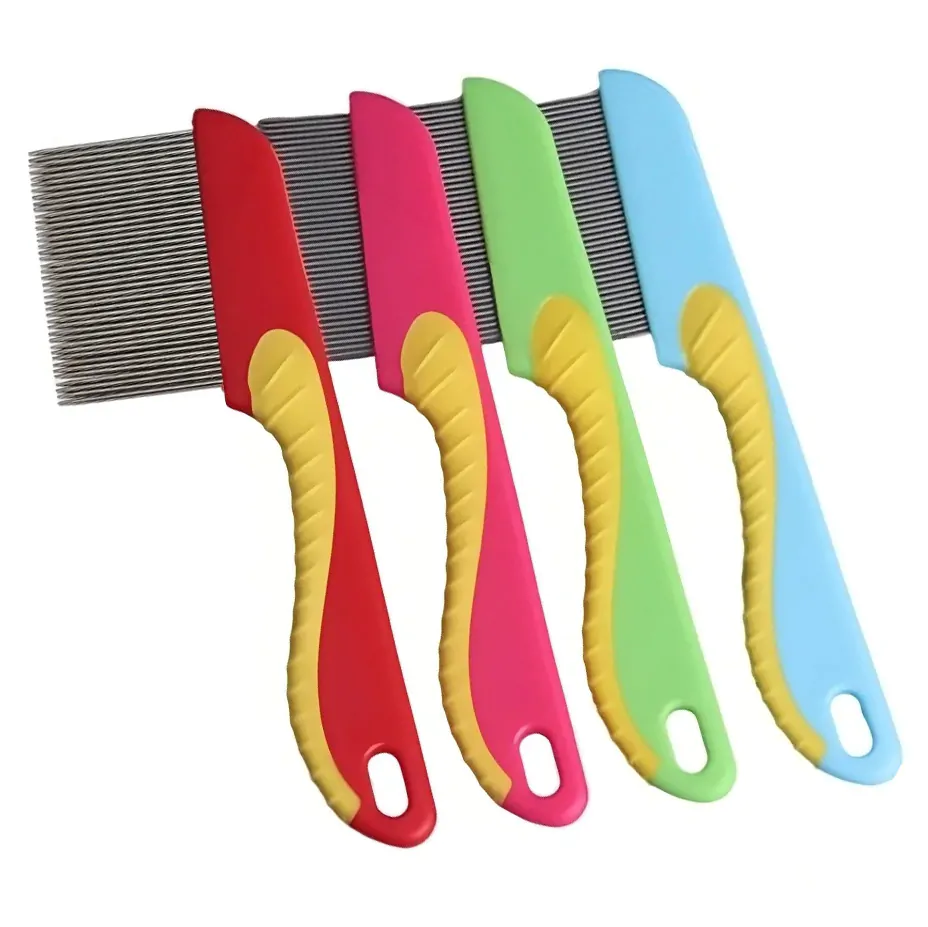 NUXIE® blusų, utėlių ir erkių šukos šunims ir katėms, 16 cm