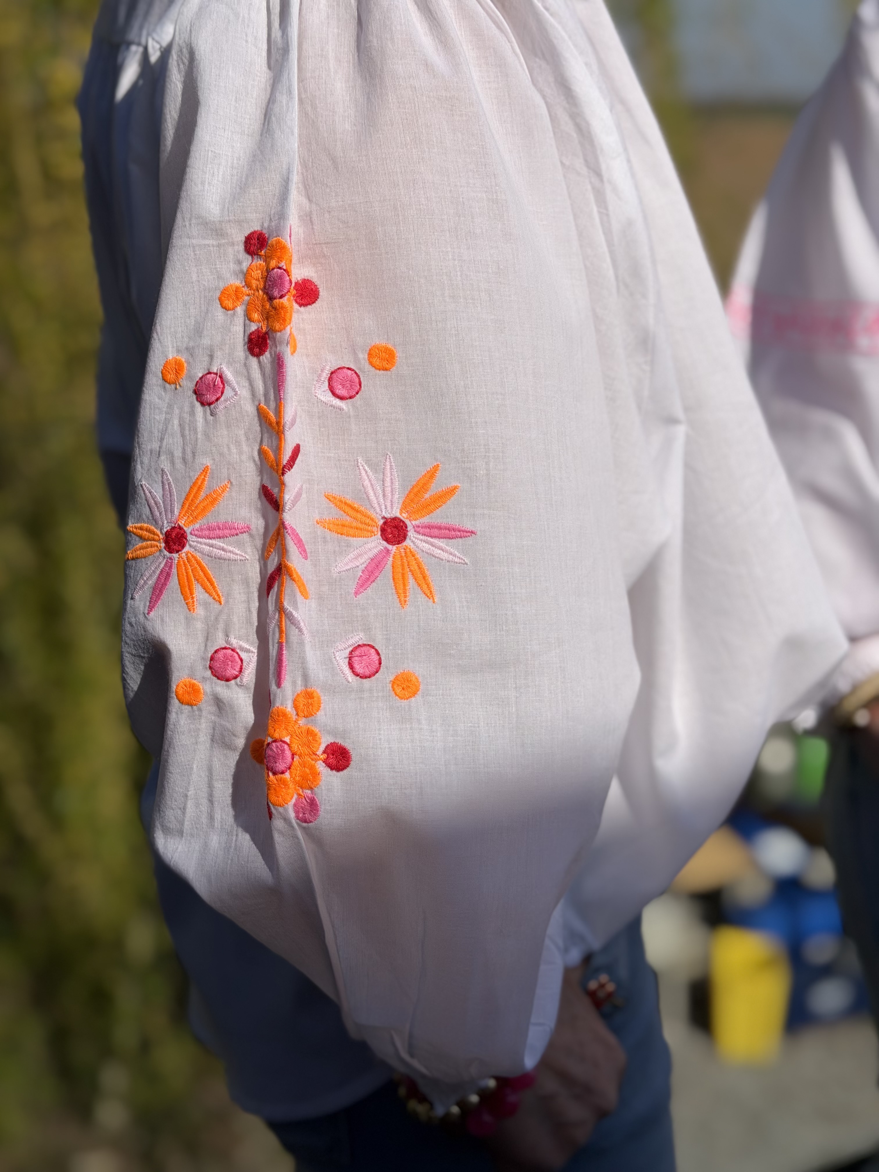 Chemise  bohème brodée