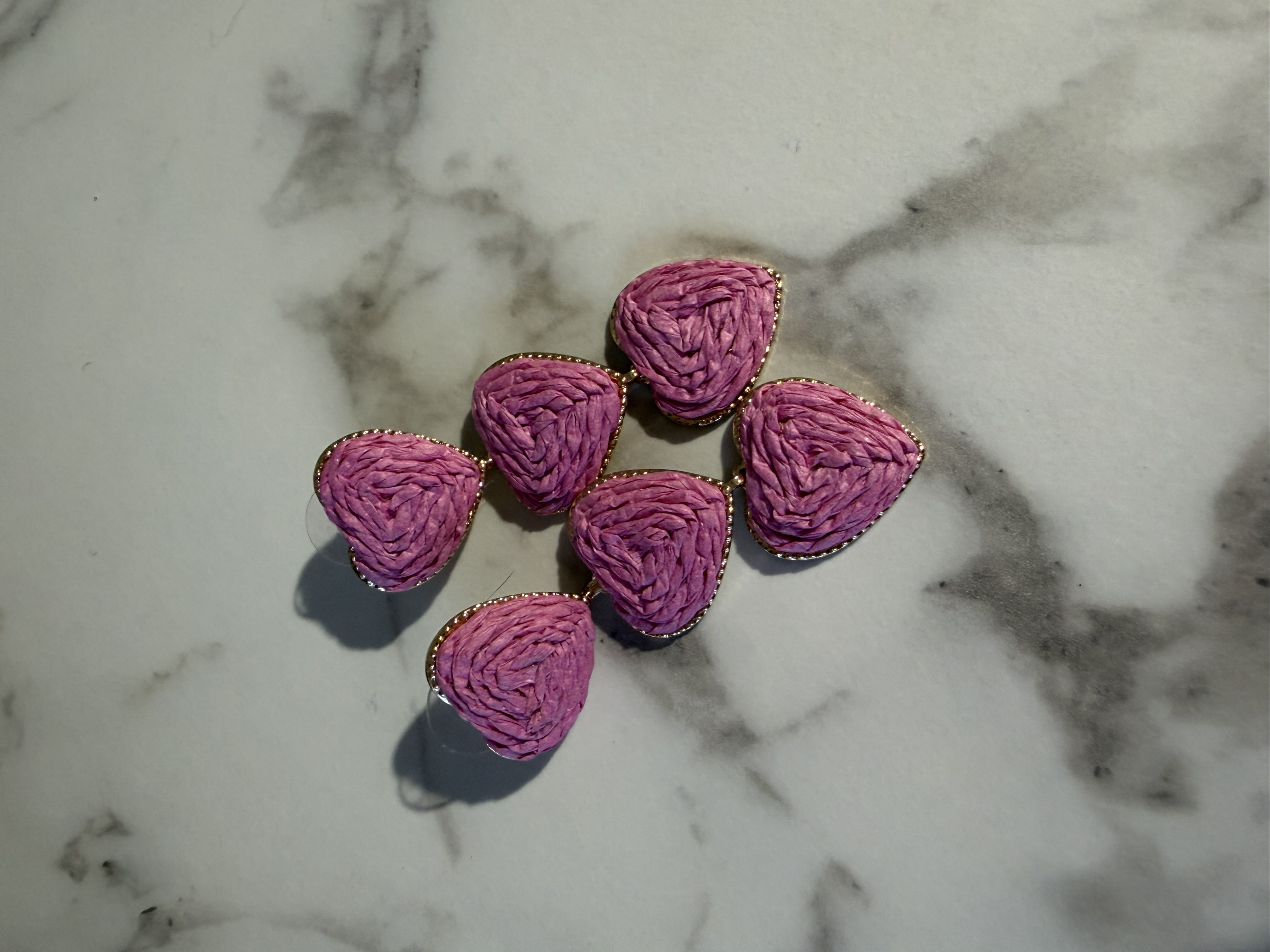 Boucles d’oreilles en cœur 