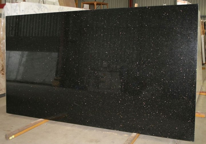 Black Galaxy Granite Slabs