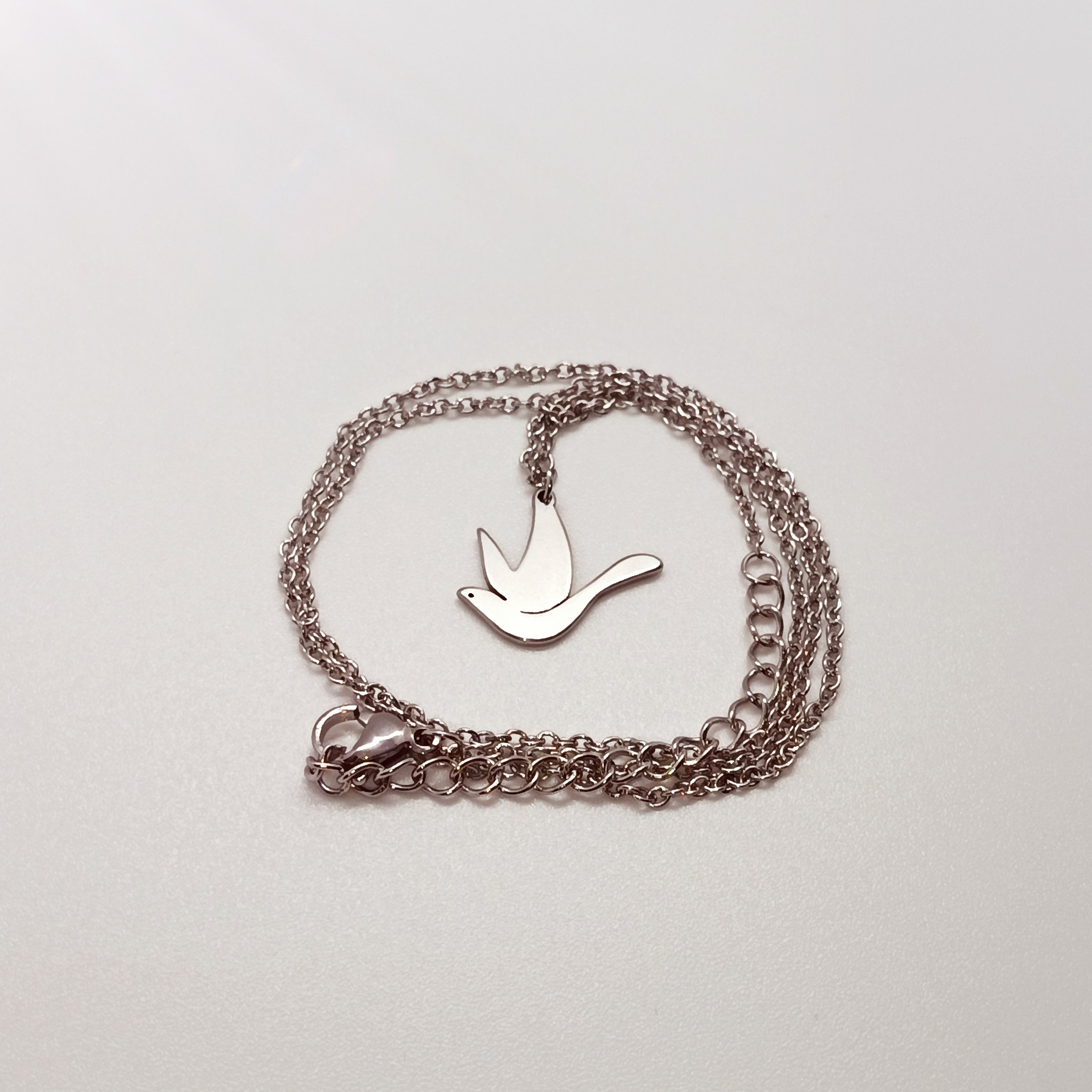 Dove Bird Necklace