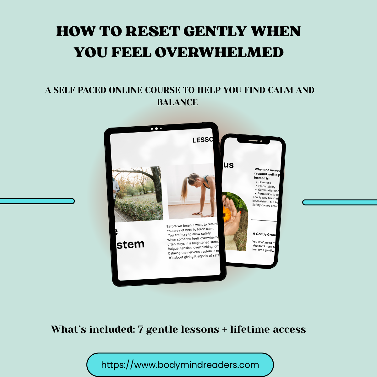 How to Reset Gently When You Feel Overwhelmed – Digital Course