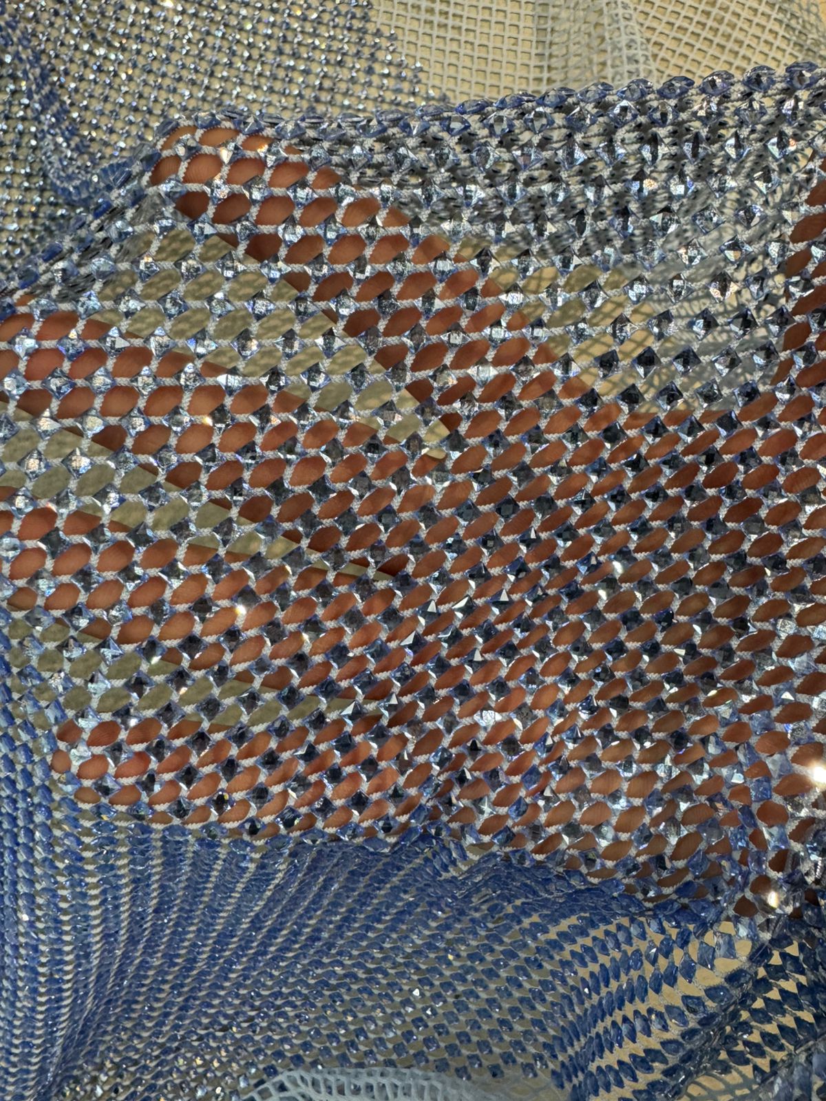 Metallic Mesh Fabric