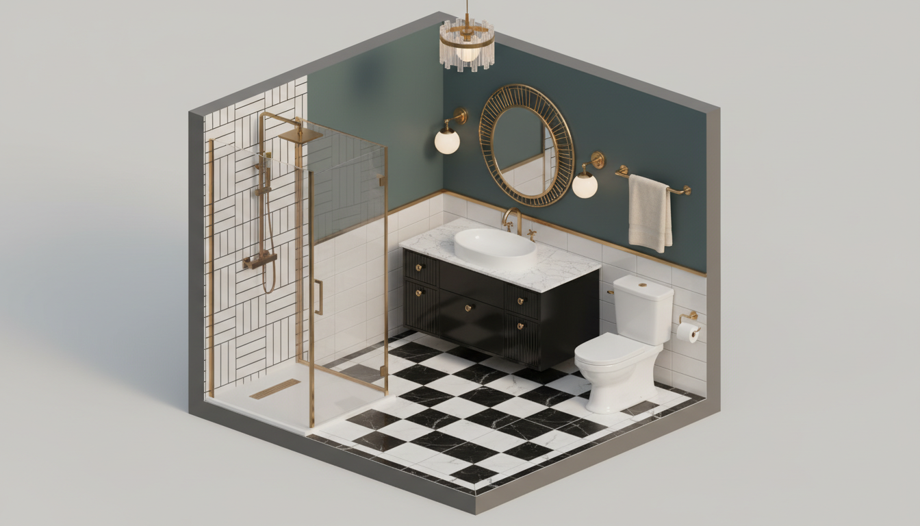 Reforma  Glam -  Pacote executivo - Apto até 30 m²