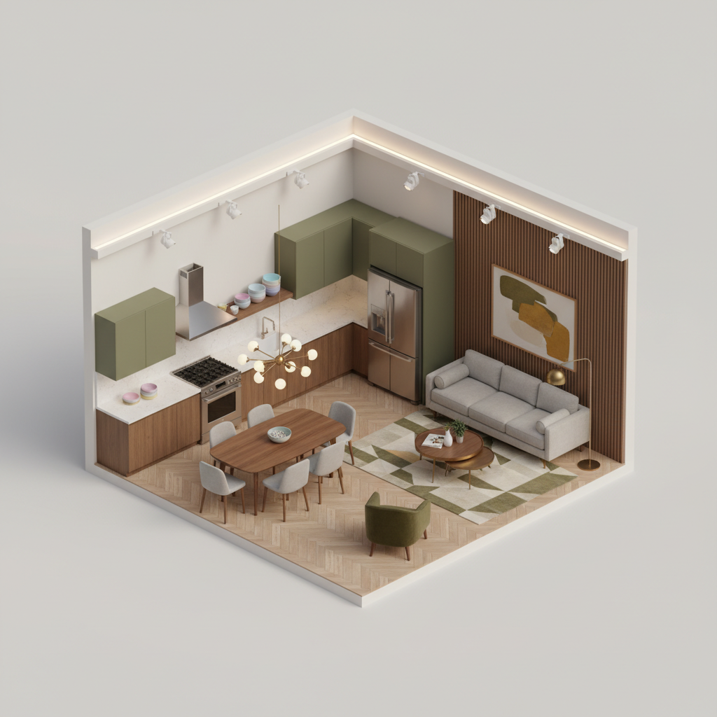 Reforma  Boêmia -  Pacote executivo - Apto de 60 m² até 79m²