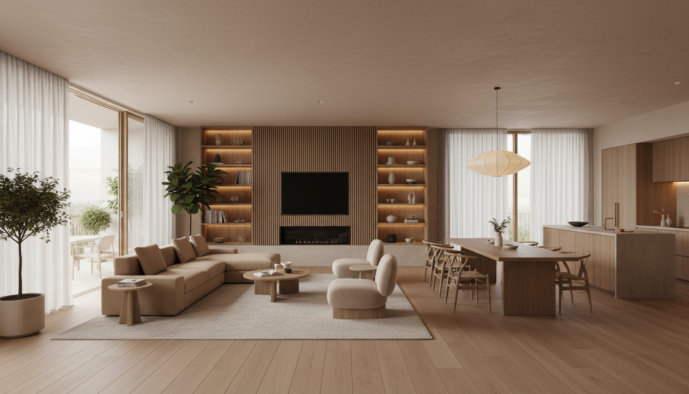 Reforma refúgio zen - Pacote executivo - Apto de 60 m² até 79m²