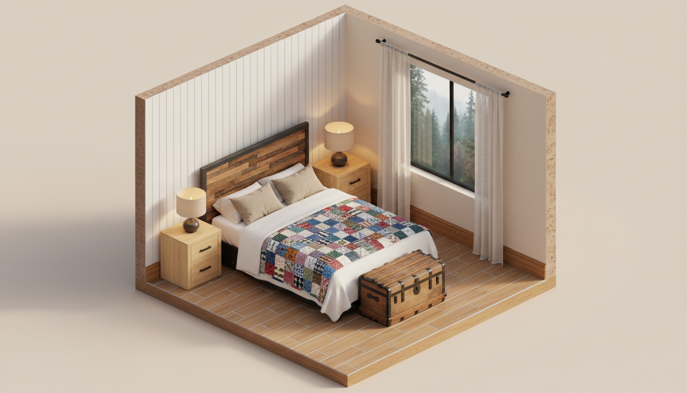 Reforma Rústico -  Pacote executivo - Apto de 31 até 59 m²