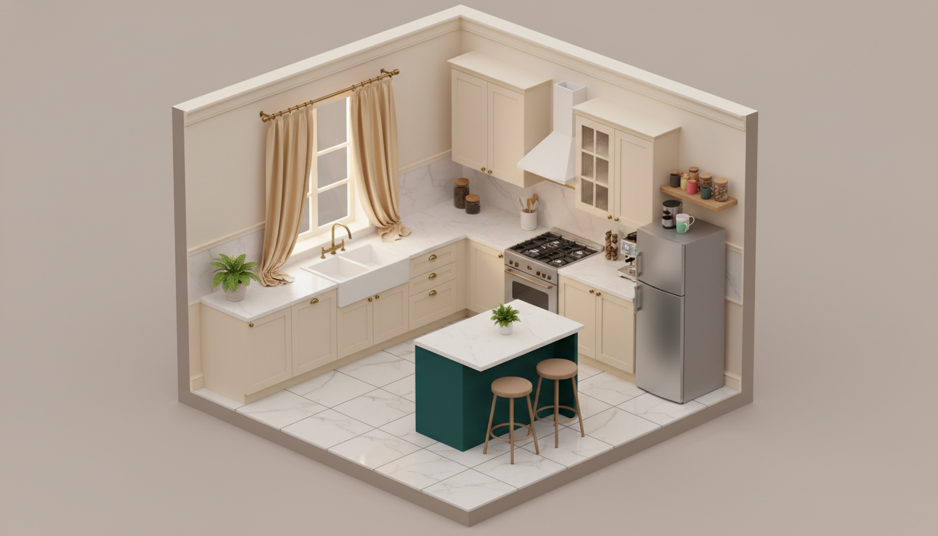 Reforma Transitional -  Pacote executivo - Apto de 31 até 59 m²