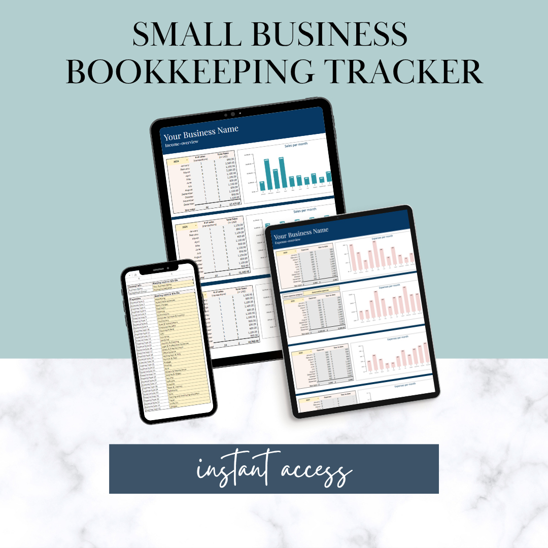 Small Business Bookkeeping Tracker
